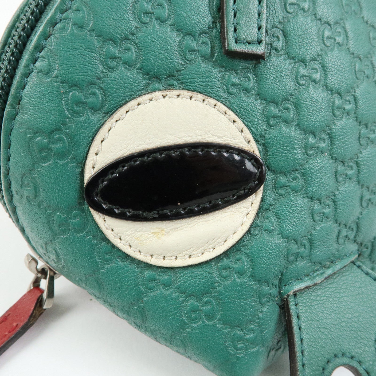 GUCCI Children’s Microguccissima Leather Hand Bag Frog Motif 340620