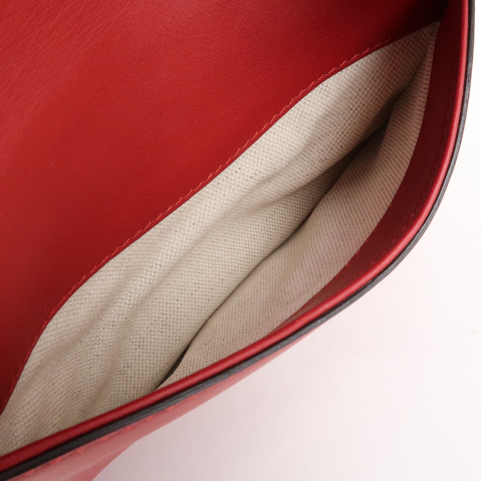GUCCI Dionysus GG Supreme Small Shoulder Bag Beige Red 421970