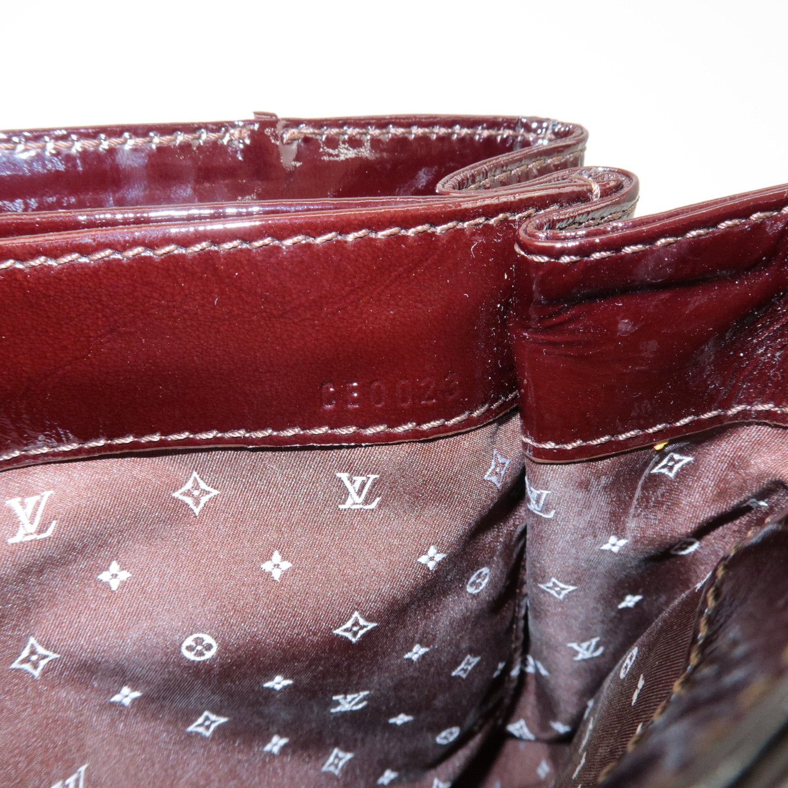 Louis Vuitton Cruise Line Sac Bicolore Leather Hand Bag M92516 Used