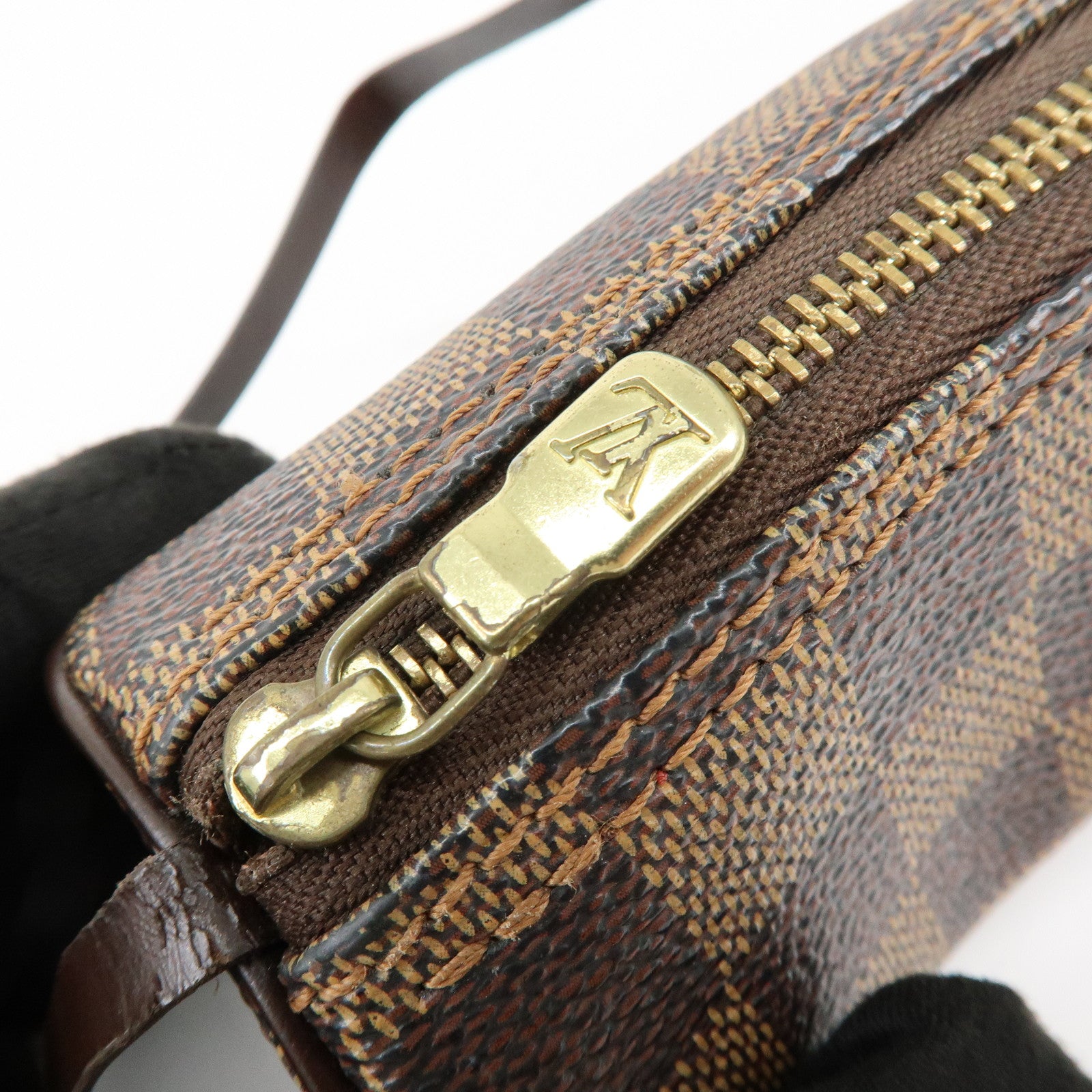 Louis Vuitton Damier Mini Pouch for Papillon Bag Brown