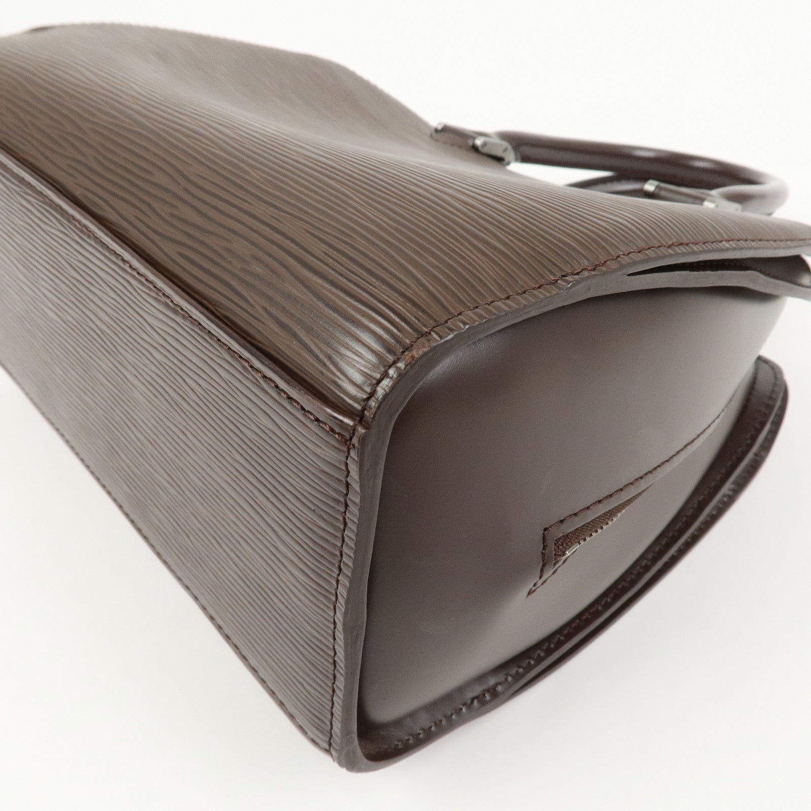 Louis Vuitton Epi Leather Pont Neuf Hand Bag Mocha Brown M5205D