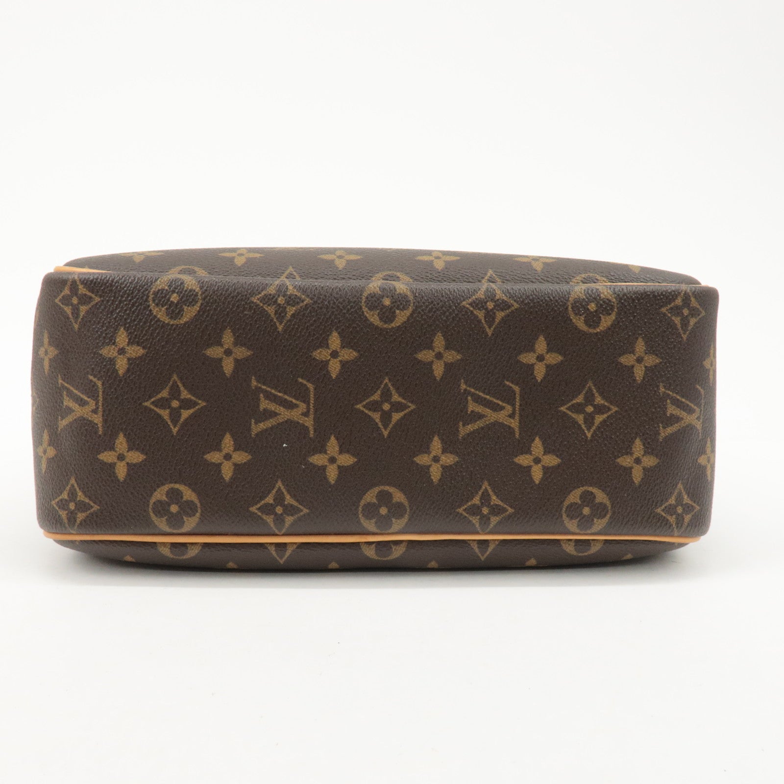 Louis Vuitton Monogram Trueville Hand Bag Brown M42228 Used