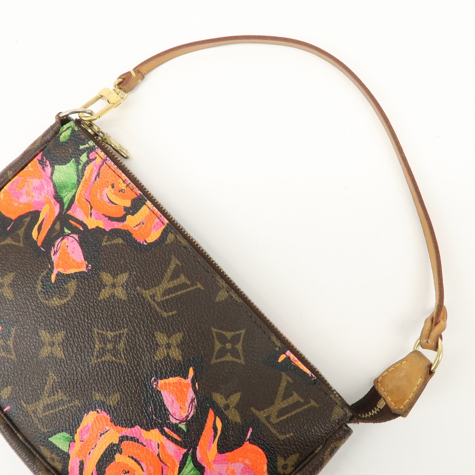 Louis Vuitton Monogram Rose Pochette Accessoires Pouch M48615