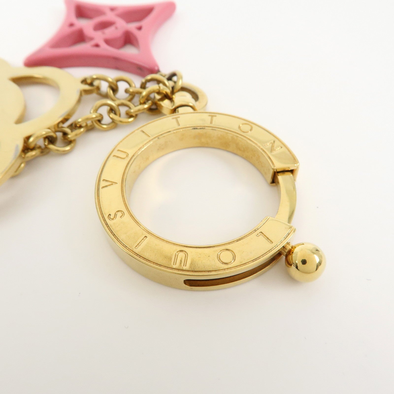 Louis Vuitton Bijou Sac Cosmic Blossom Metal Bag Key Charm M66155