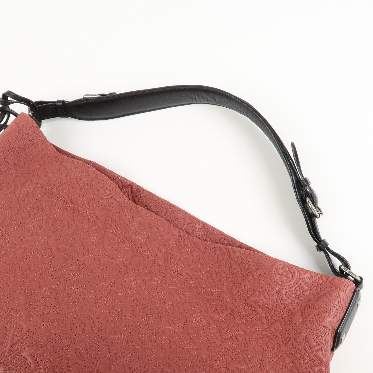 Louis Vuitton Monogram Antia Leather Hobo PM Shoulder Bag M93155 Used