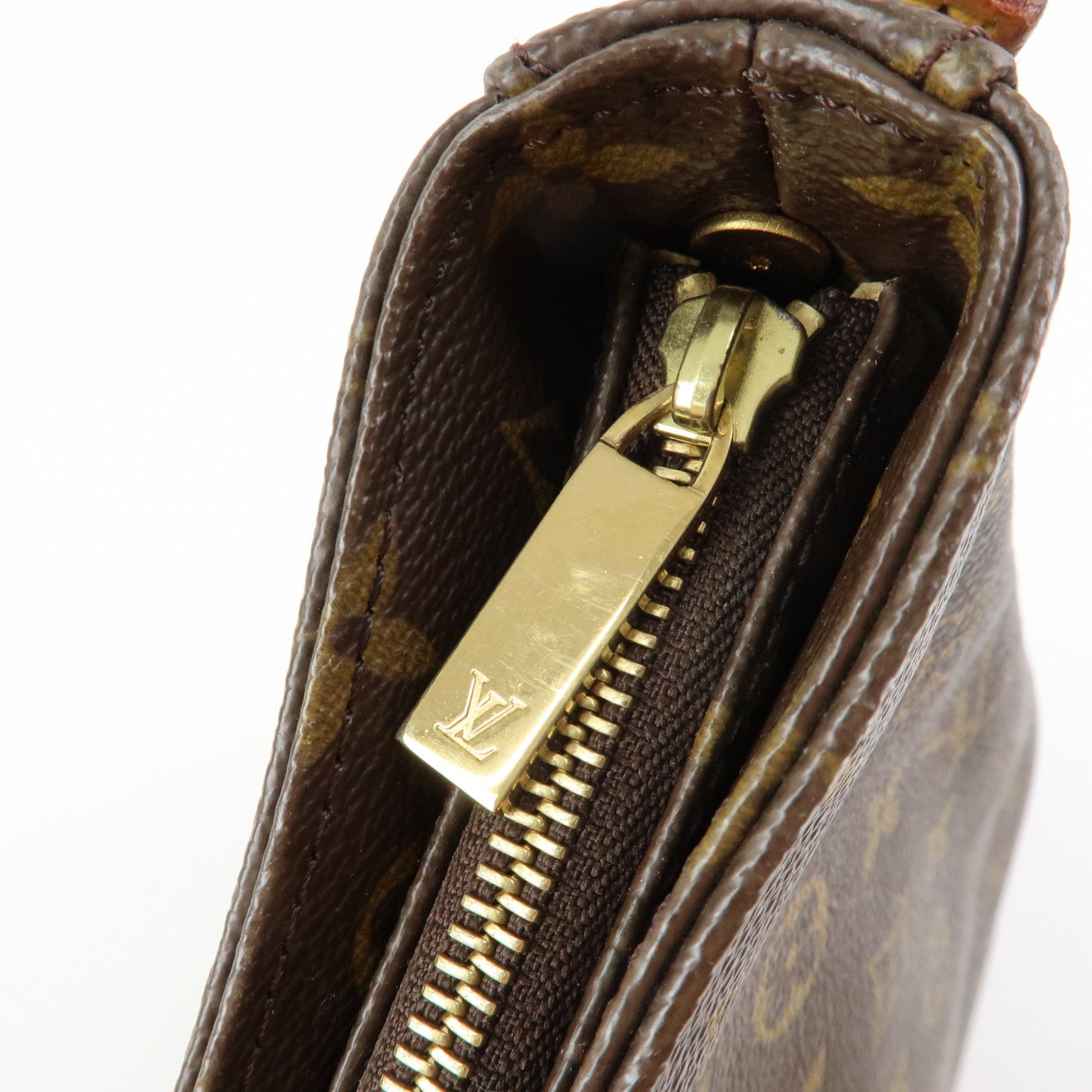 Louis Vuitton Monogram Looping GM Shoulder Bag Brown M51145
