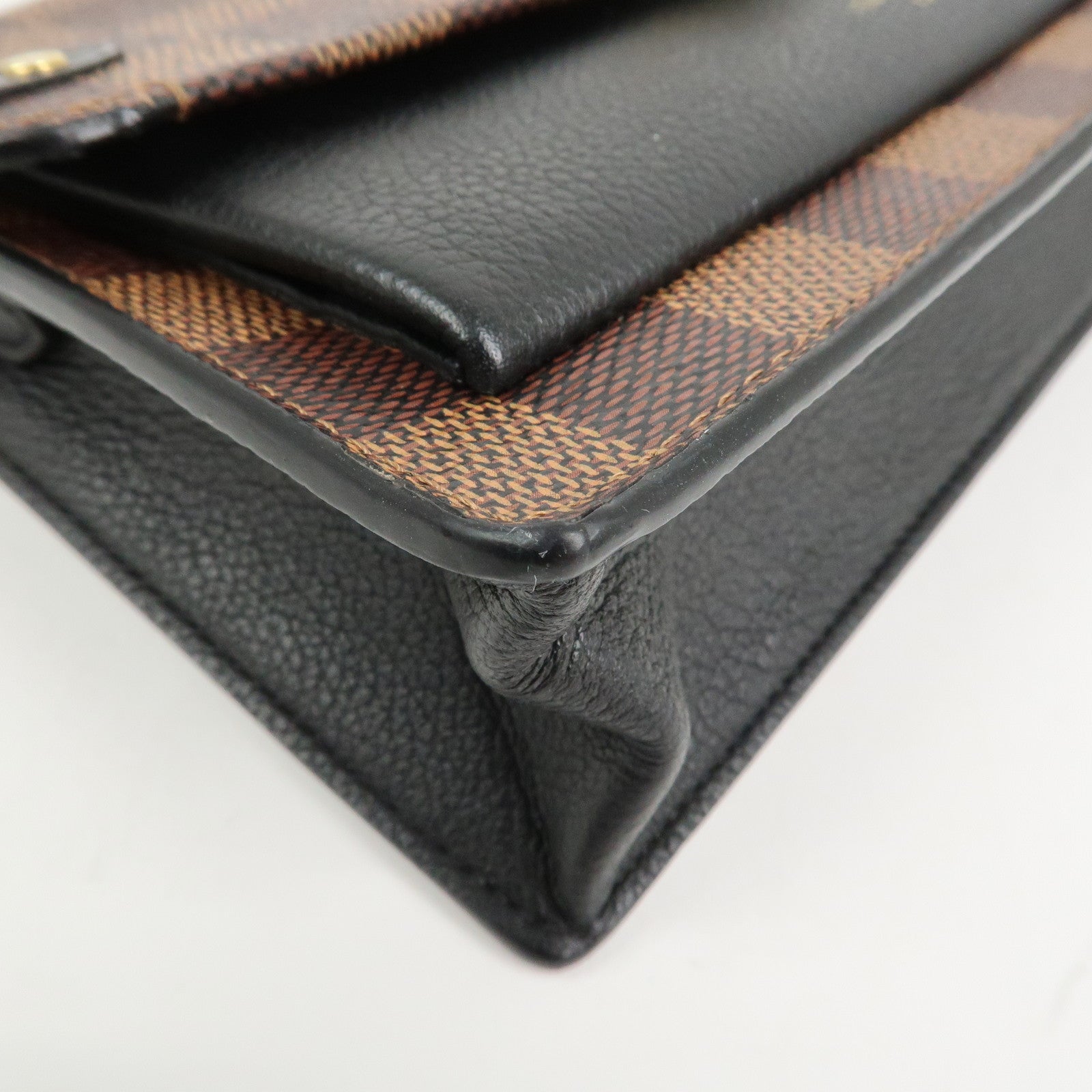 Louis Vuitton Damier Portefeuille Vavin Chain Shoulder Bag N60221