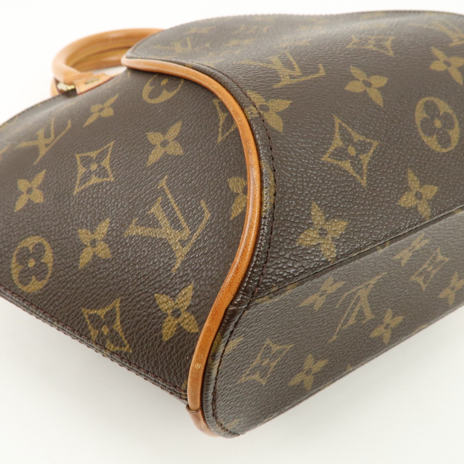 Louis Vuitton Monogram Ellipse PM Hand Bag Brown M51127