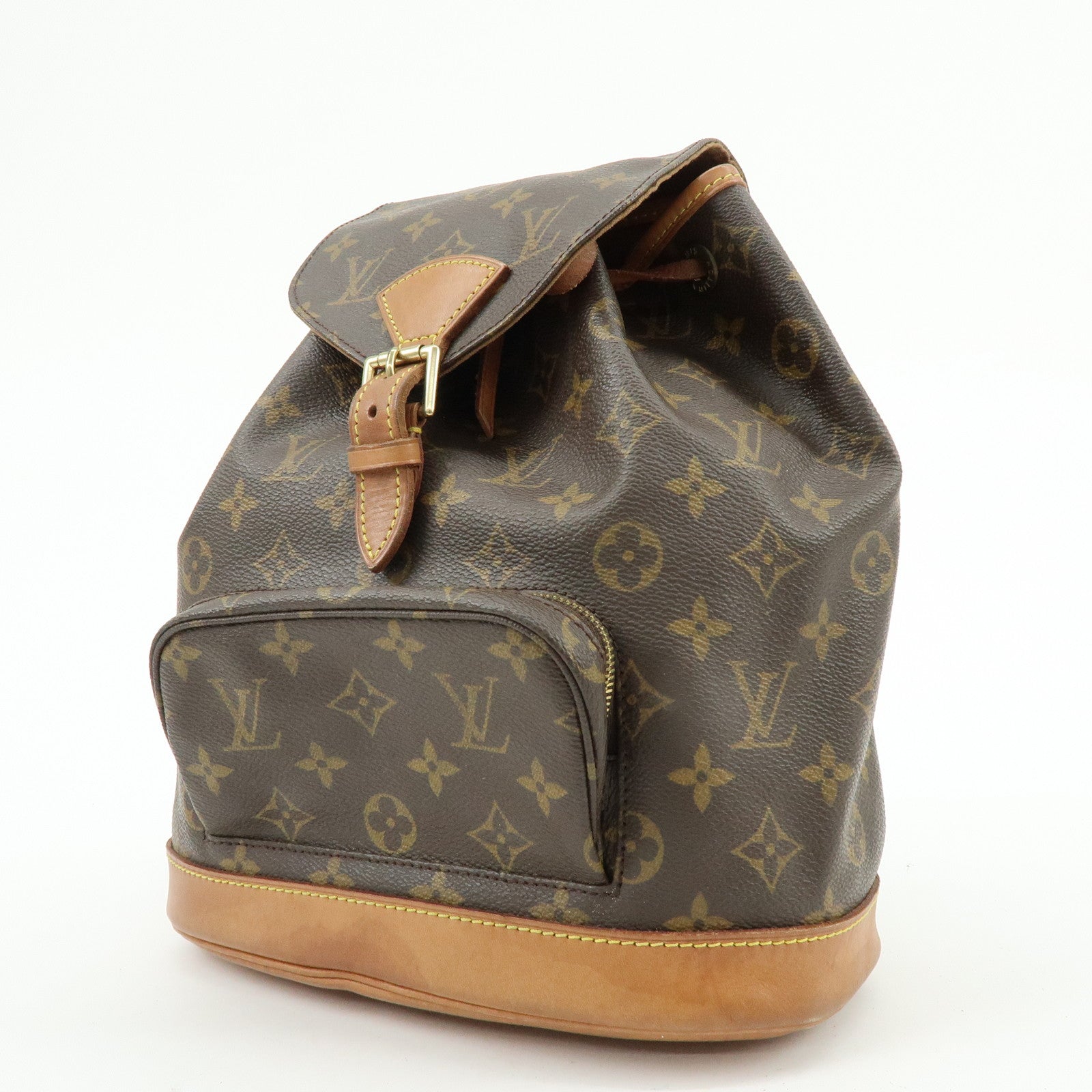 Louis Vuitton Monogram Montsouris MM Backpack Brown M51136