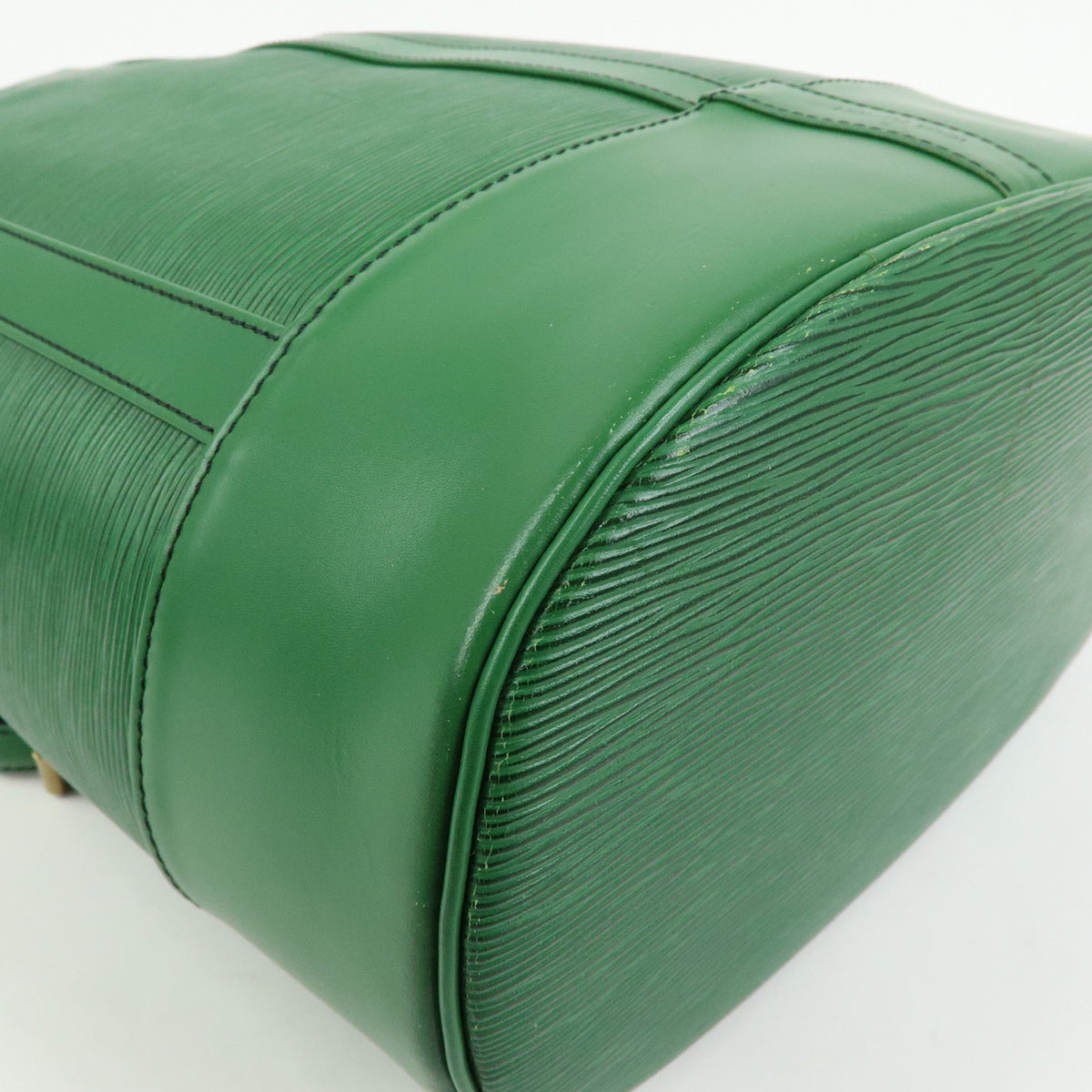 Louis Vuitton Epi Leather Randonnee GM Shoulder Bag Green M43084