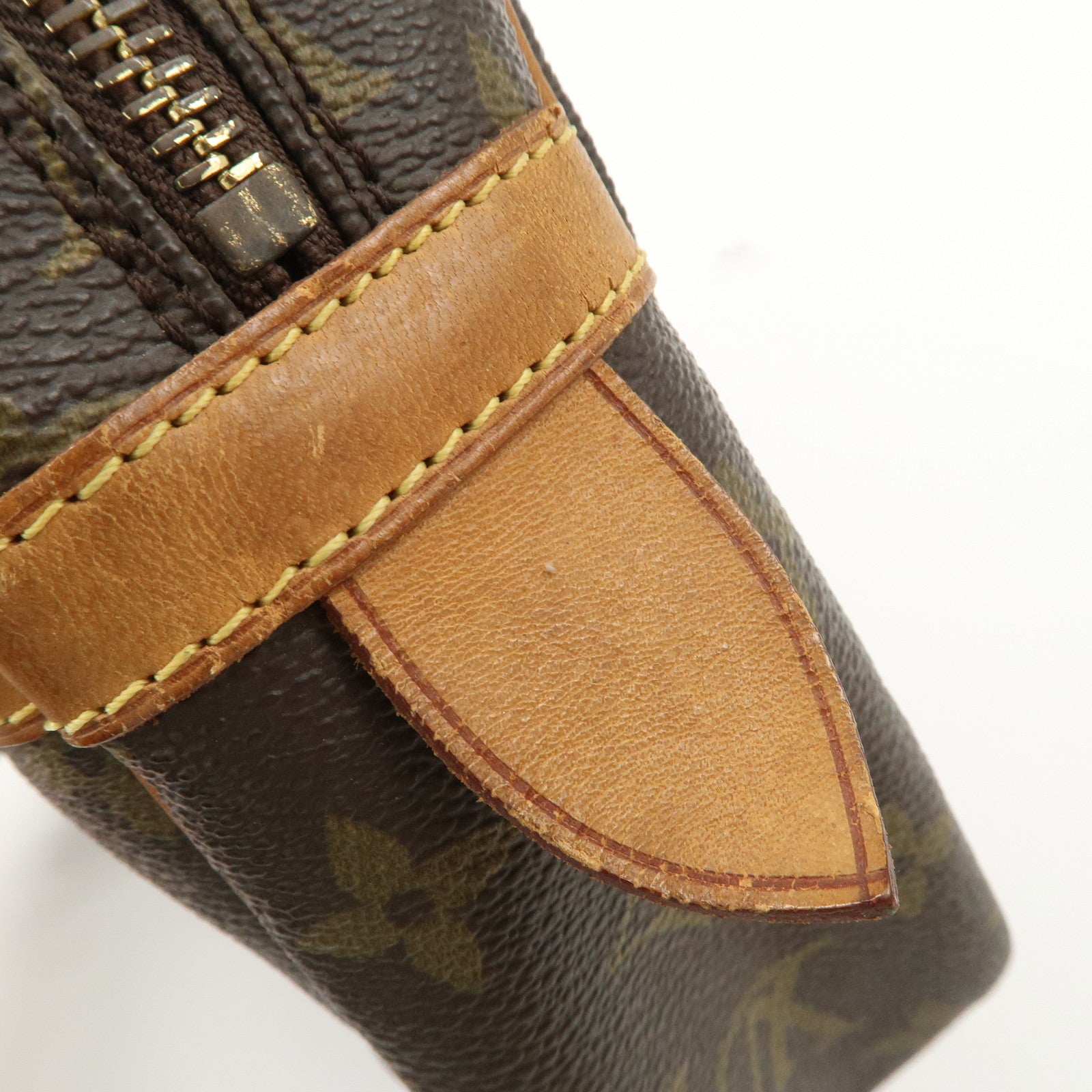 Louis Vuitton Monogram Compiegne 28 Pouch Clutch Bag Brown M51845