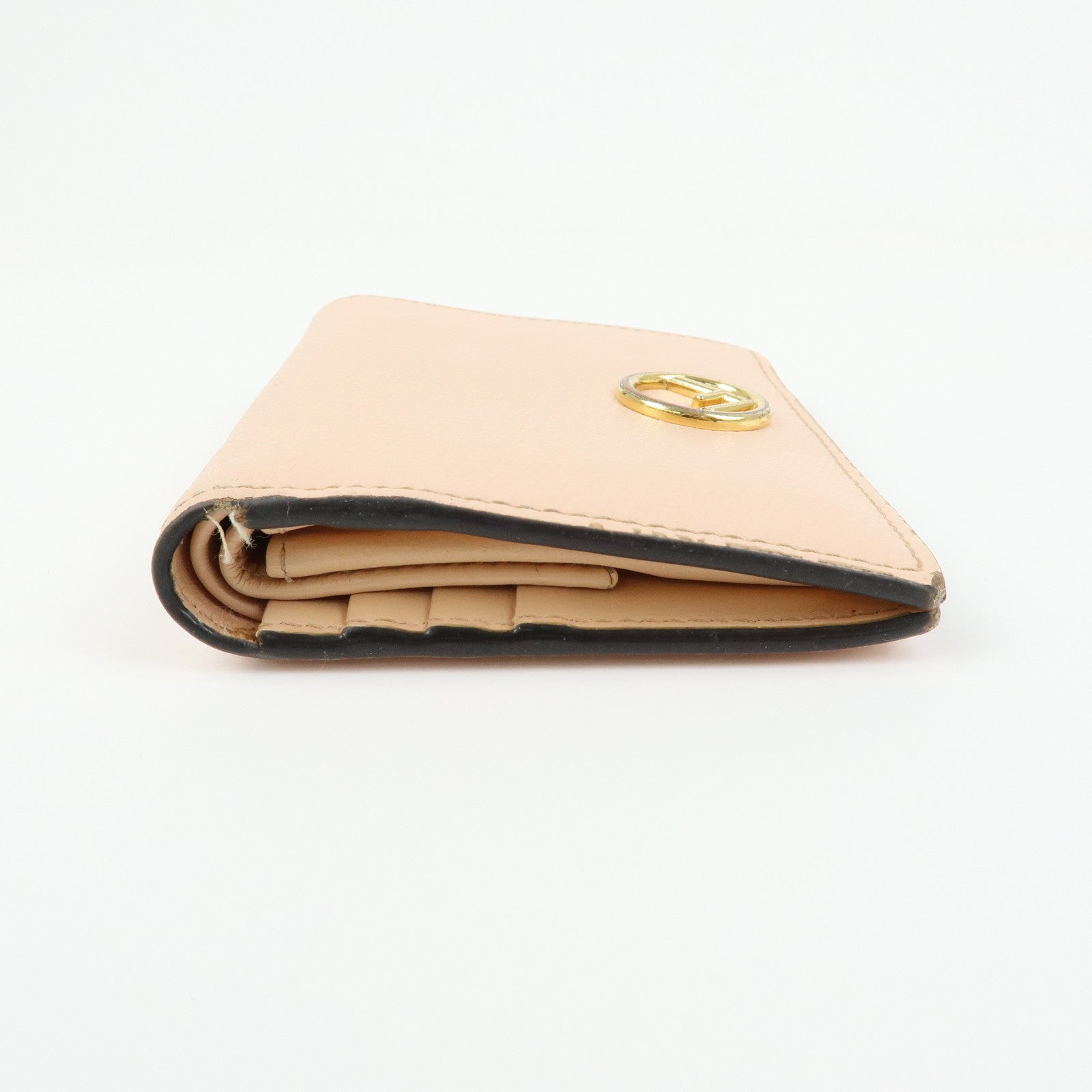 FENDI F IS FENDI Set of 2 Zucca Leather Canvas Wallet 8M0387 8M0021