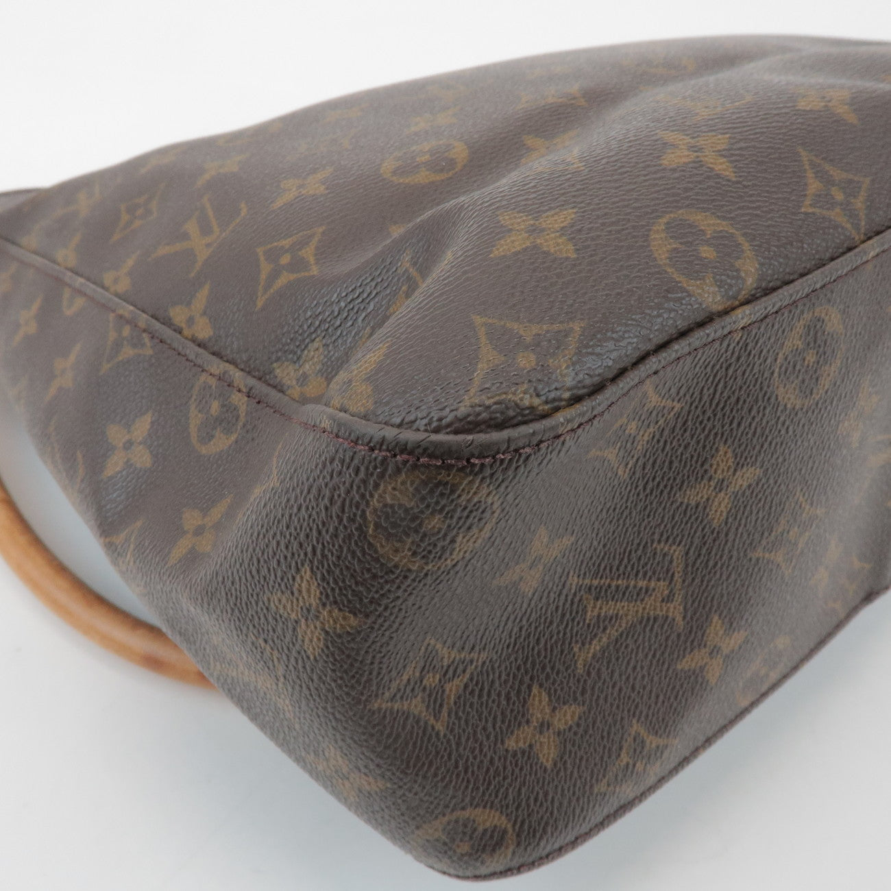 Louis Vuitton Monogram Looping GM Shoulder Bag Brown M51145