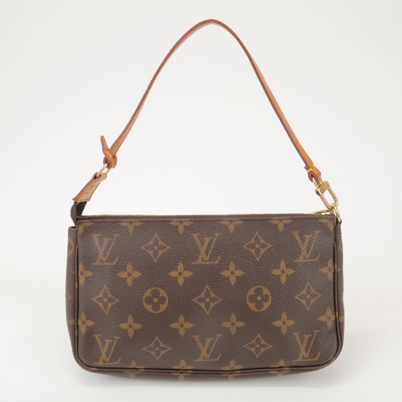 Louis Vuitton Monogram Pochette Accessoires Pouch Hand Bag M51980
