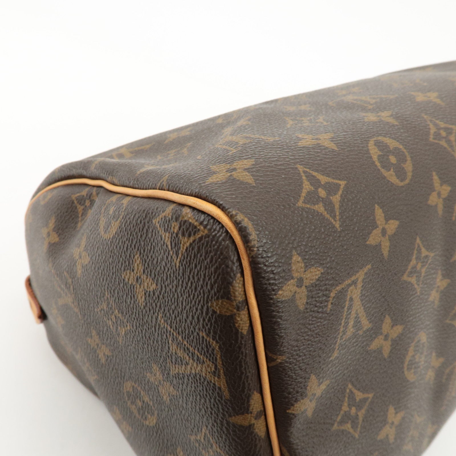 Louis Vuitton Monogram Speedy 30 Hand Bag Boston Bag M41526 Used