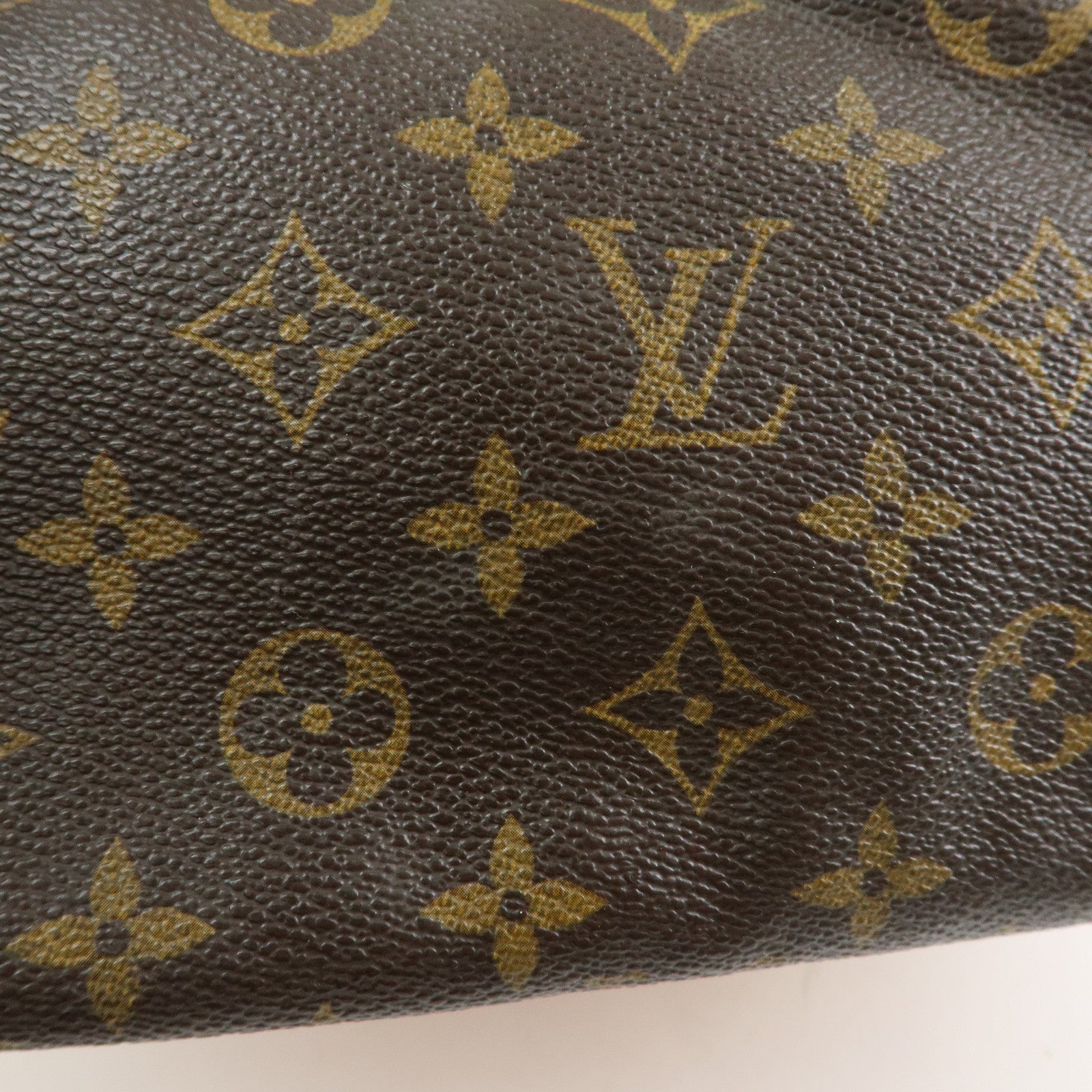 Louis Vuitton Monogram Petit Noe Shoulder Bag Brown M42226
