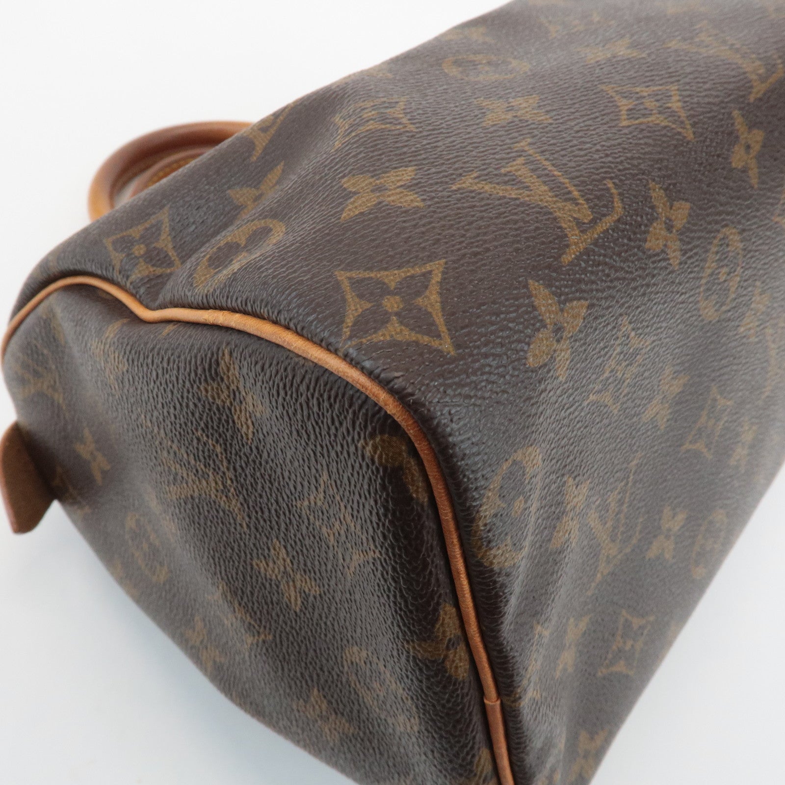 Louis Vuitton Monogram Speedy 25 Hand Bag Boston Bag M41528