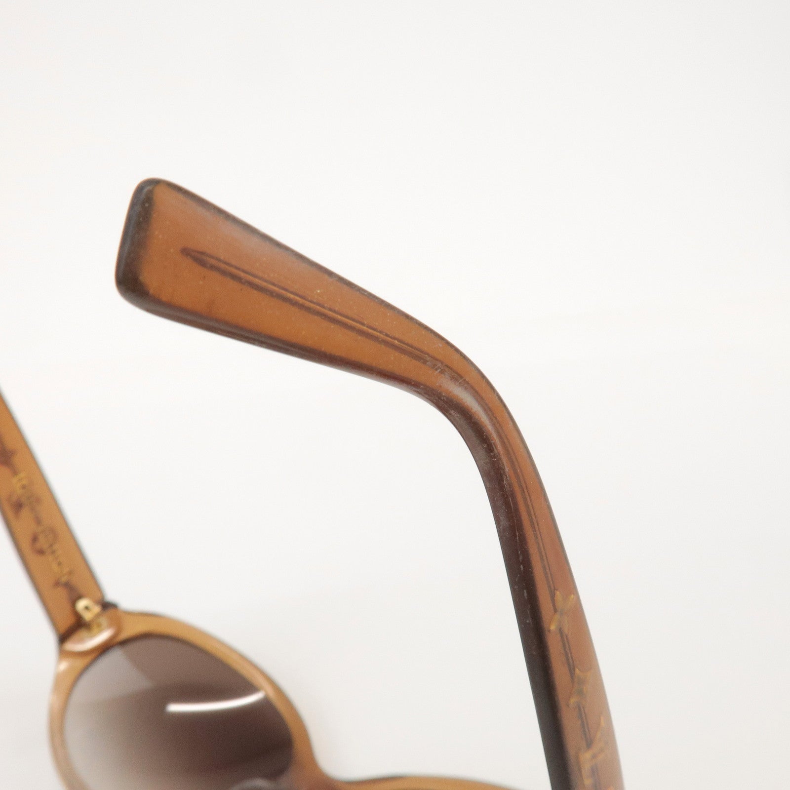 Louis Vuitton Obsession Rond Plastic Sunglasses 59□17 Brown Z0032E