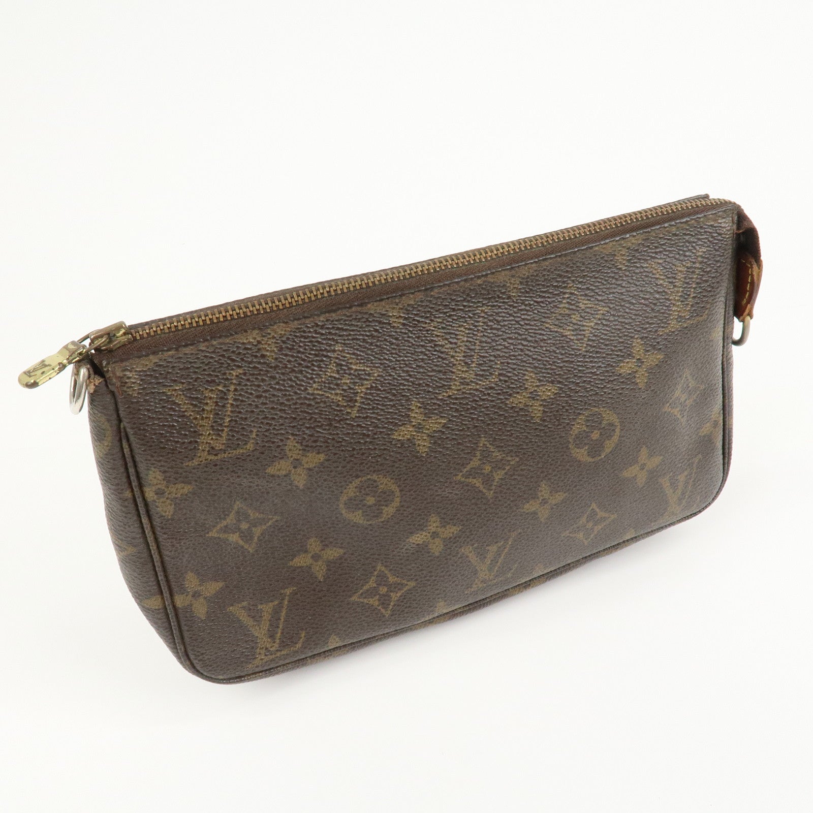 Louis Vuitton Monogram Pochette Accessoires Pouch Hand Bag M51980