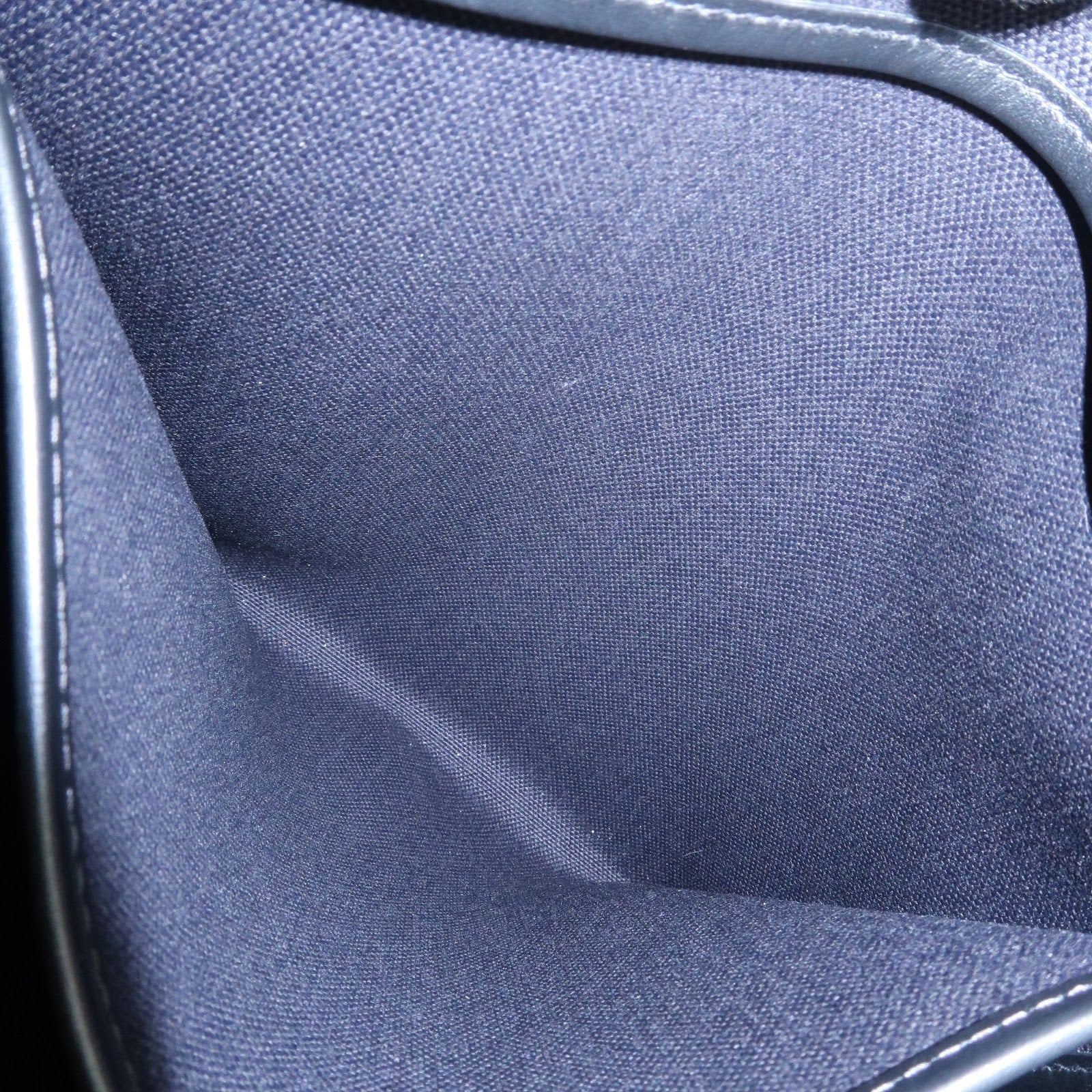 Ferragamo Canvas Leather Tote Bag Shoulder Bag Black