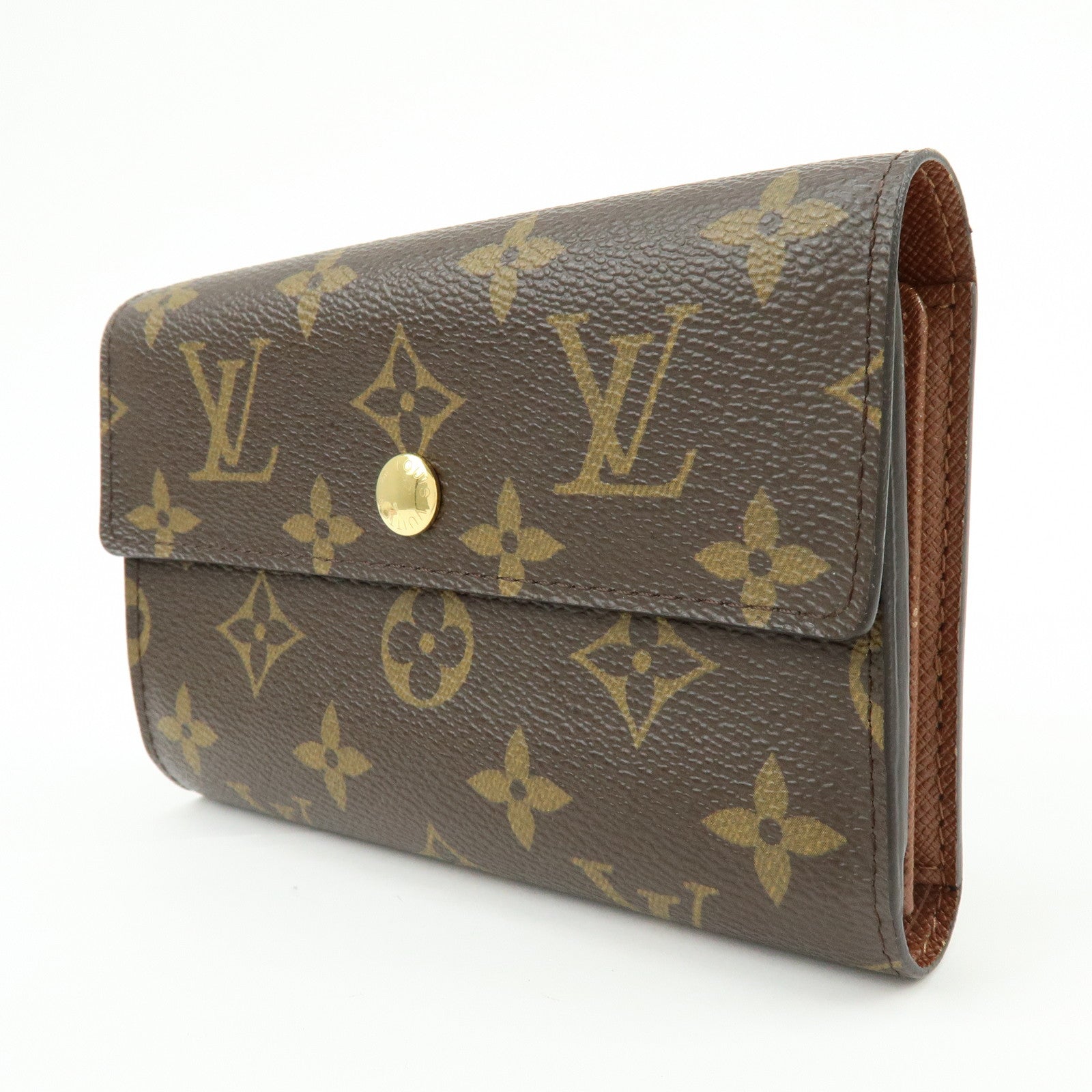Louis Vuitton Monogram Portefeuille Alexandra Wallet Brown M60047