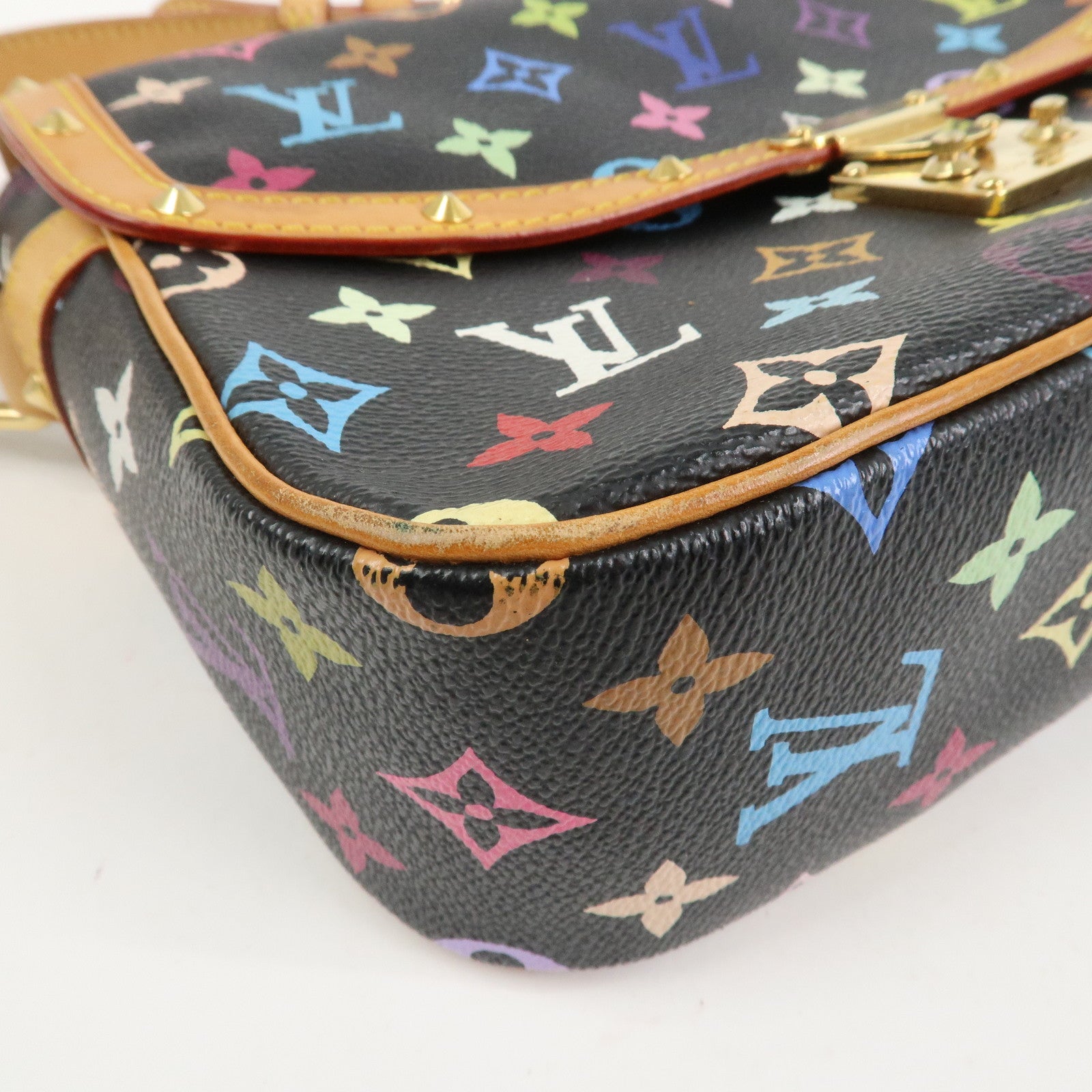 Louis Vuitton Monogram Multicolor Sologne Shoulder Bag Noir M92639