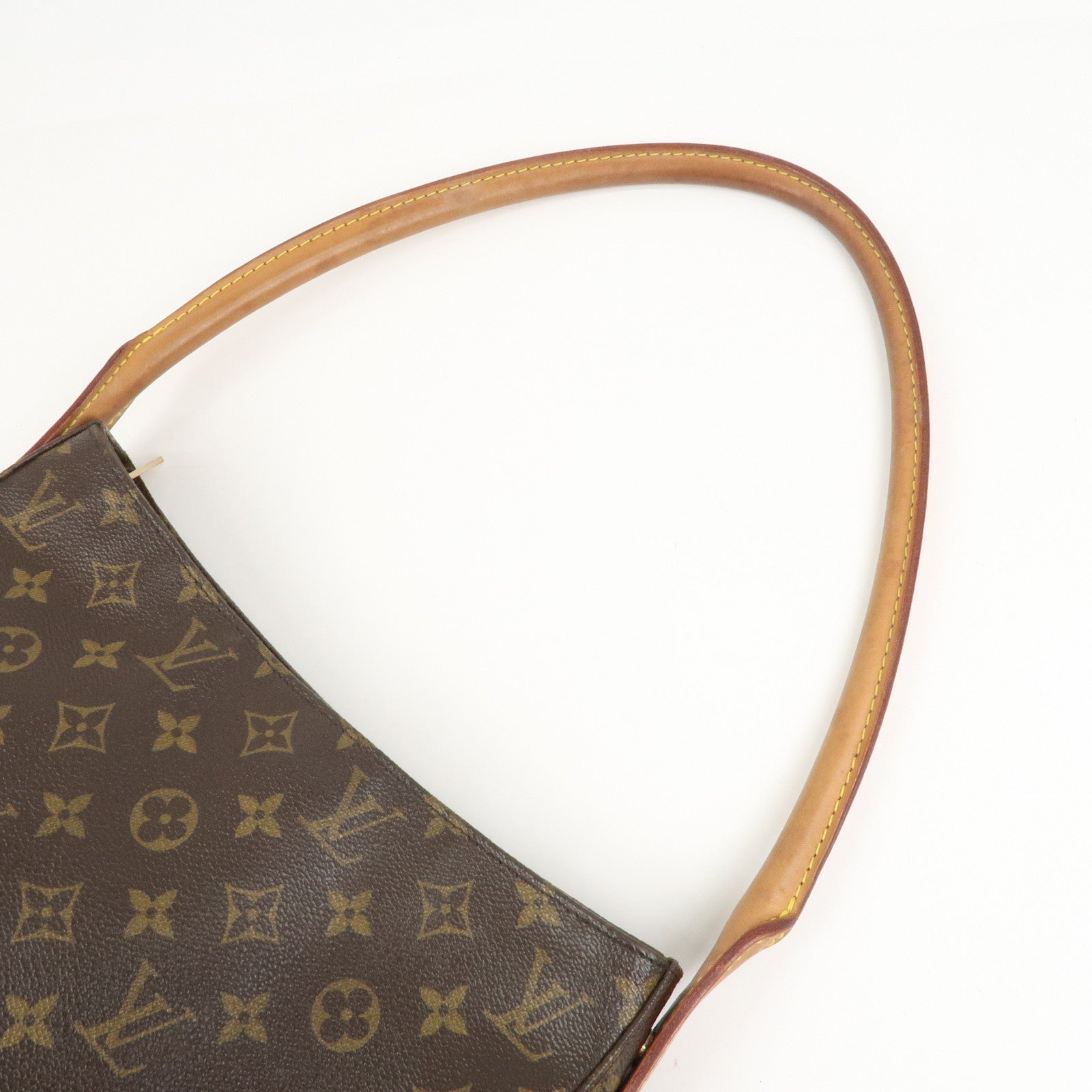 Louis Vuitton Monogram Looping GM Shoulder Bag Brown M51145