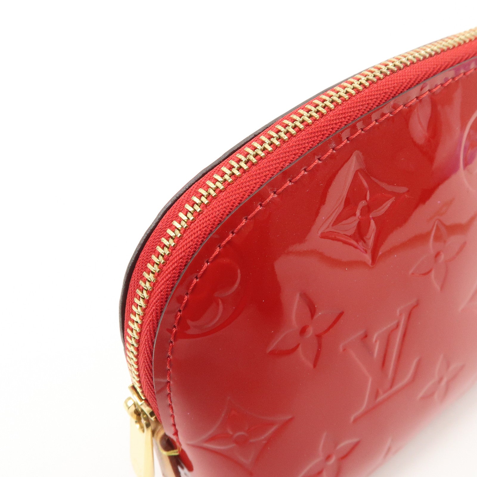 Louis Vuitton Monogram Vernis Leather Pochette Cosmetic PM M91496