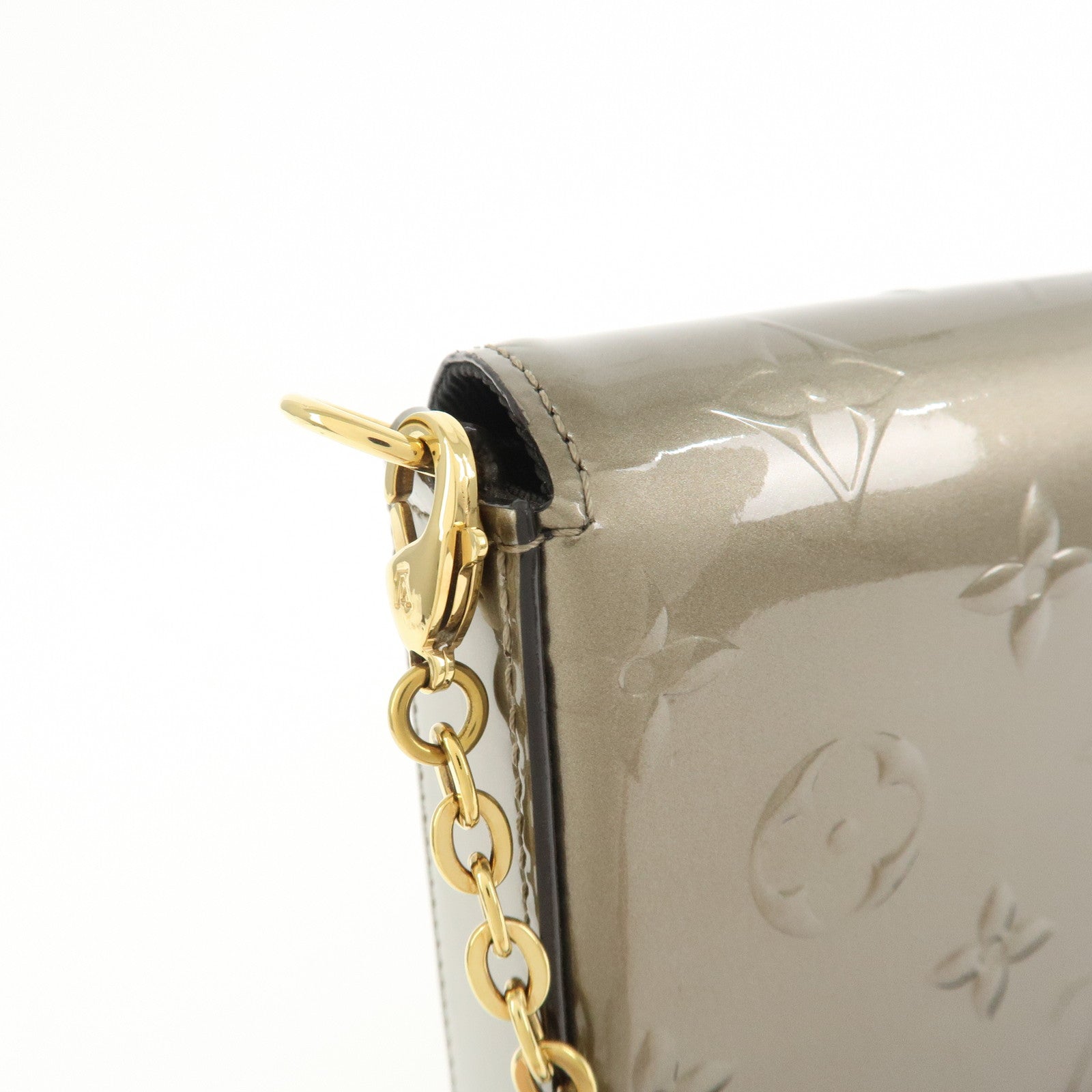 Louis Vuitton Monogram Vernis Leather Pochette Felicie M68648
