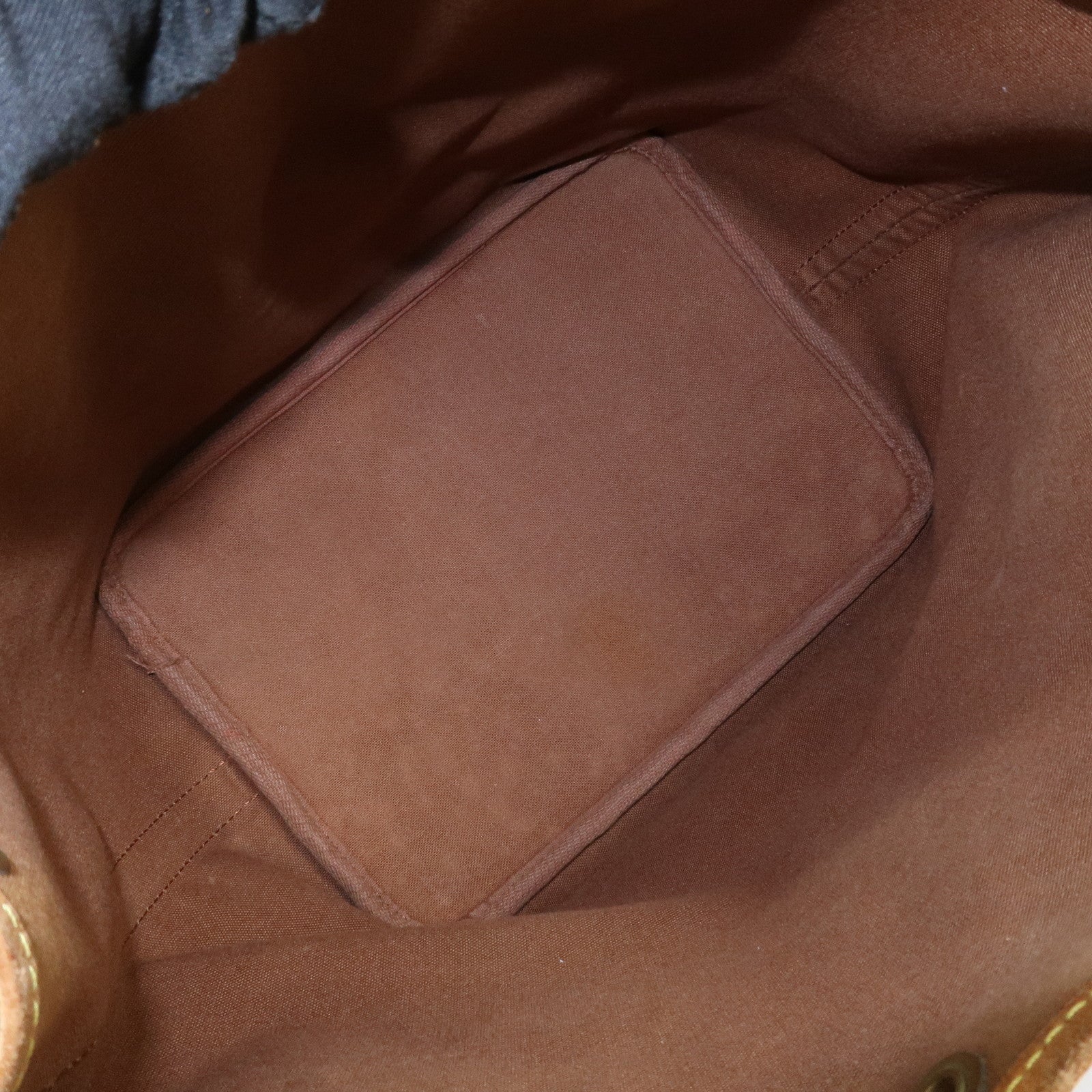 Louis Vuitton Monogram Petit Noe Shoulder Bag Brown M42226