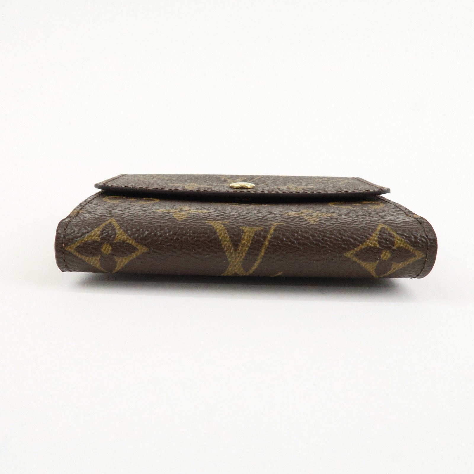 Louis Vuitton Monogram Porte Monnaie Billet Carte Credit Wallet M61652 Used