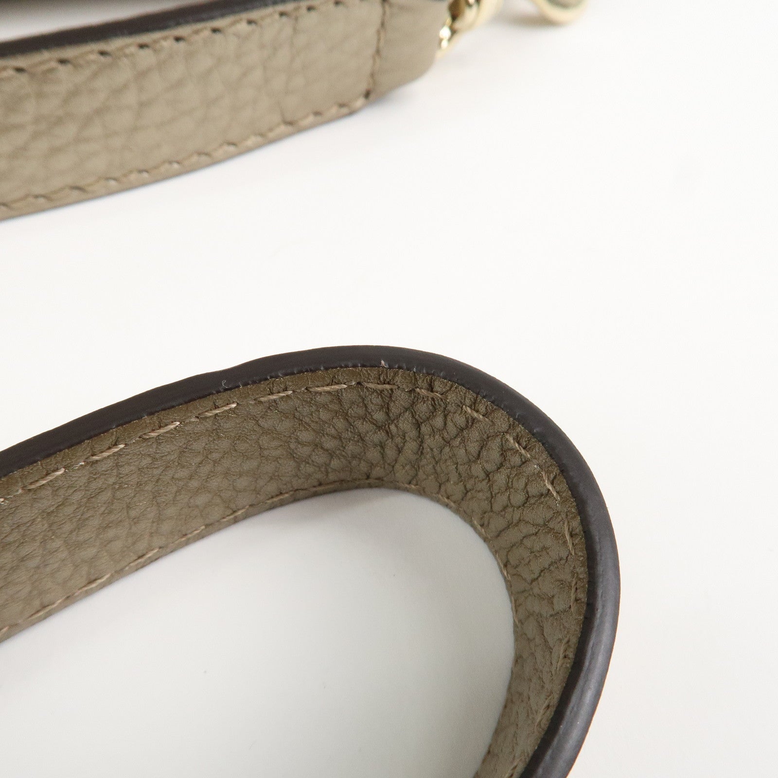 GUCCI Bamboo Leather Bella 2Way Shoulder Bag Hand Bag Gold 282301