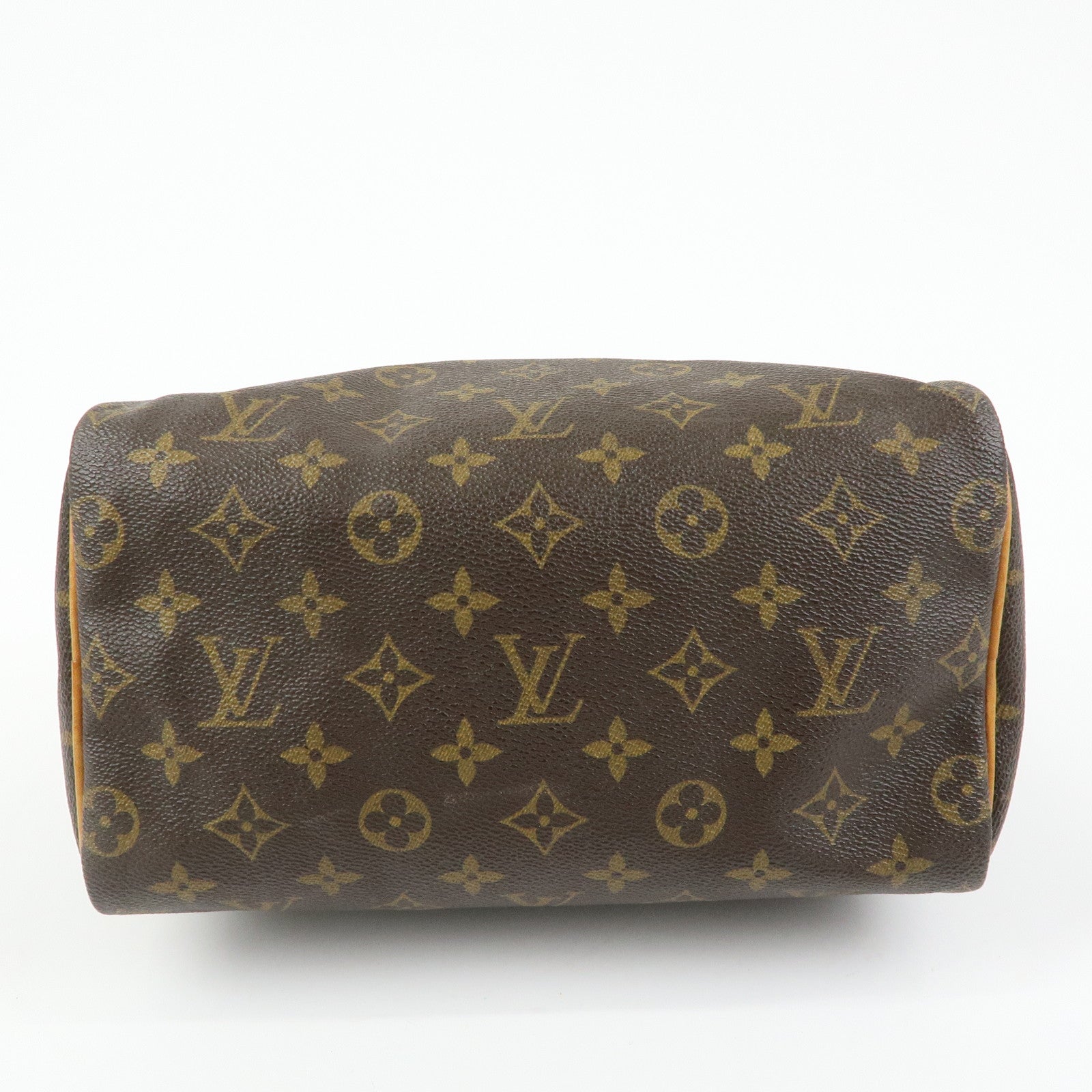 Louis Vuitton Monogram Speedy 25 Boston Bag Hand Bag Brown M41528