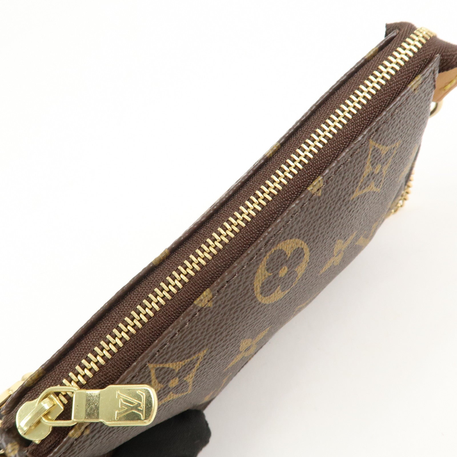 Louis Vuitton Monogram Mini Pochette Accessoires Hand Bag M58009