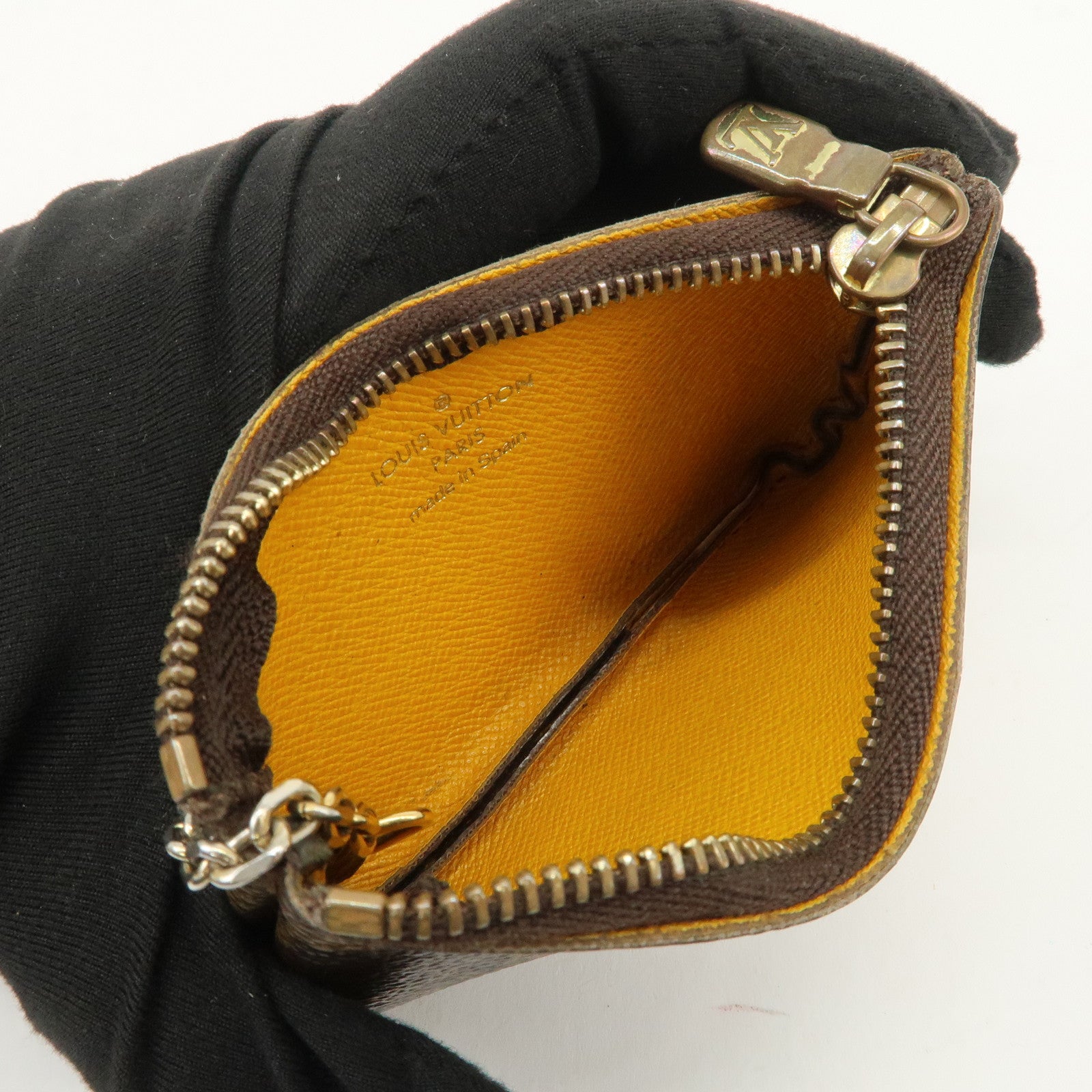 Louis Vuitton Monogram Groom Pochette Cles Coin Case M60033