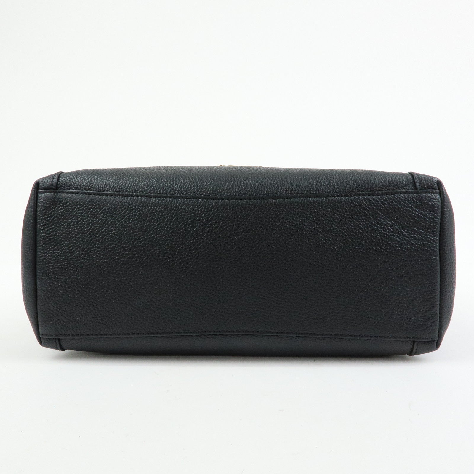COACH Edie Leather 2Way Shoulder Bag Hand Bag Black