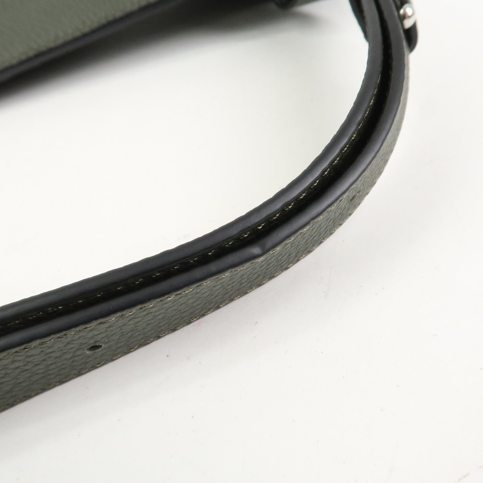 LOEWE Anagram Vertical T Pocket Cross Body Bag Shoulder Bag Green