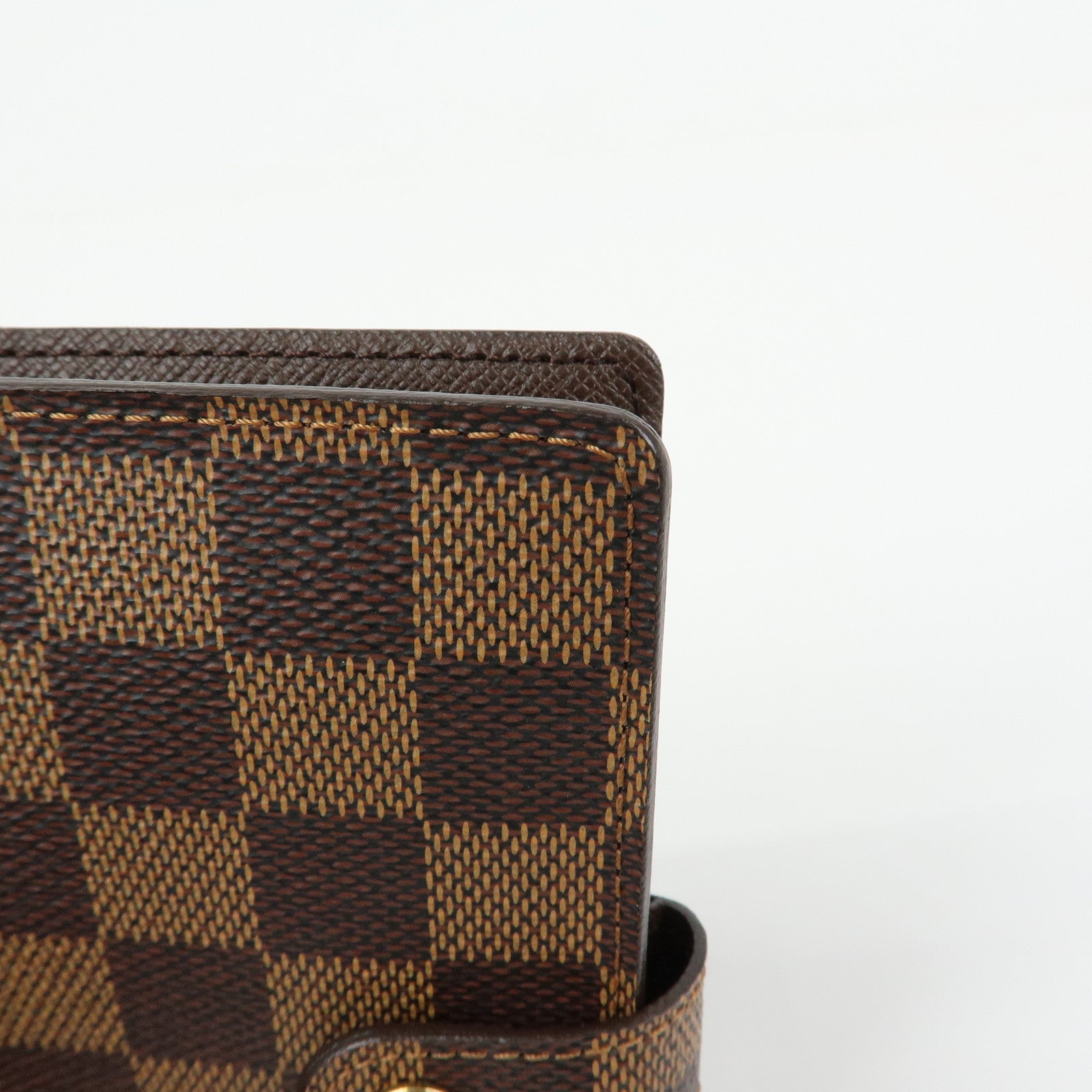 Louis Vuitton Damier Ebene Agenda PM Planner Cover Brown R20700