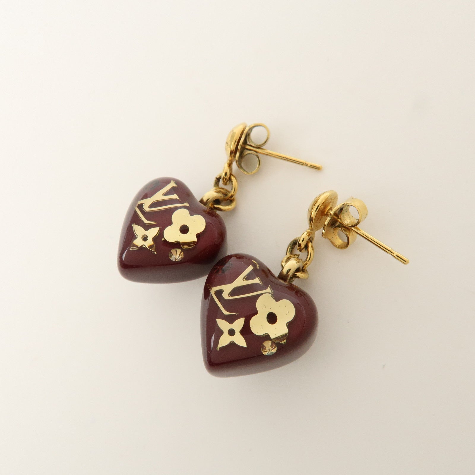 Louis Vuitton Boucles d’oreilles Coeur Inclusion Earrings M66210