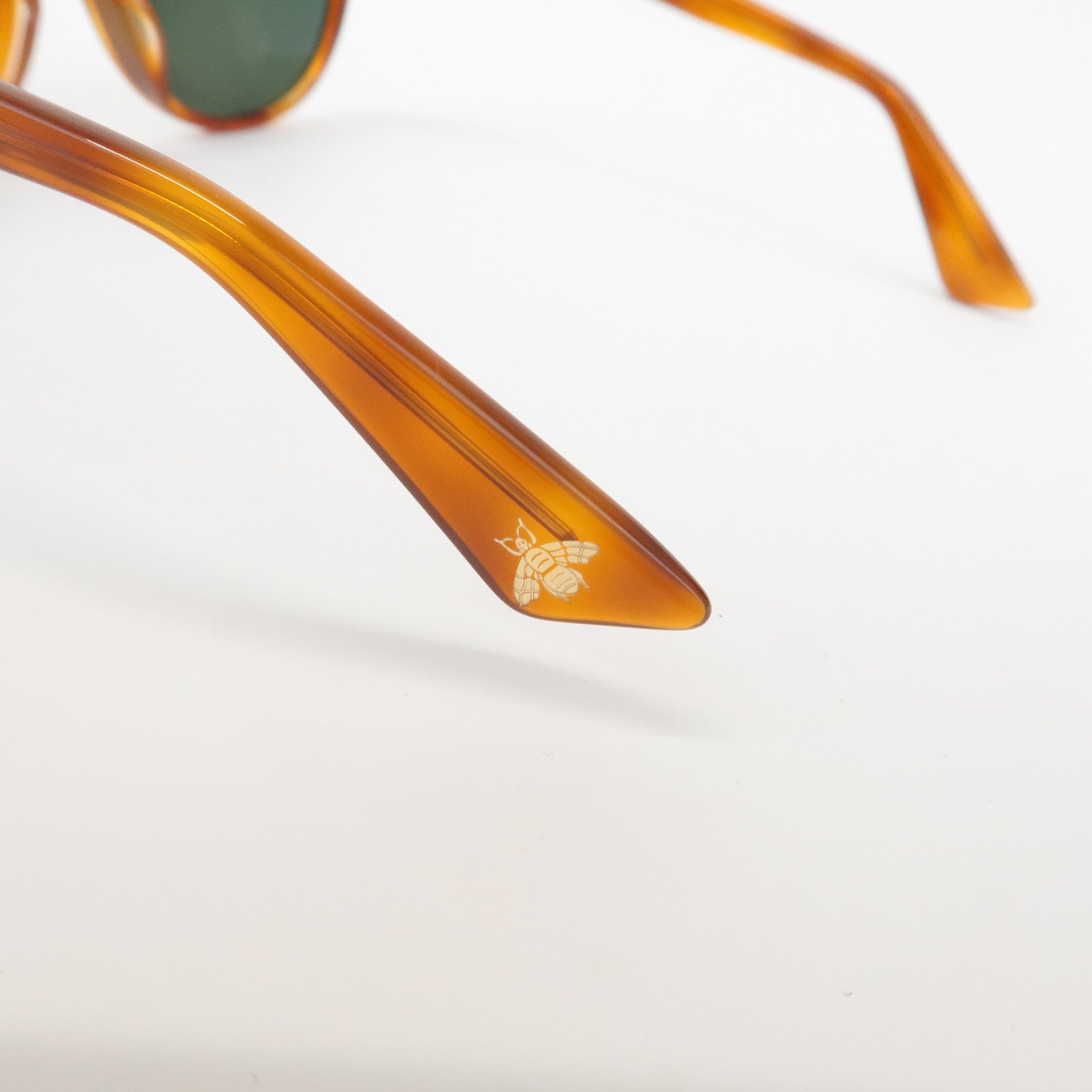 GUCCI Interlocking G Plastic Sunglasses Brown GG0091SA 53□18-145 Used