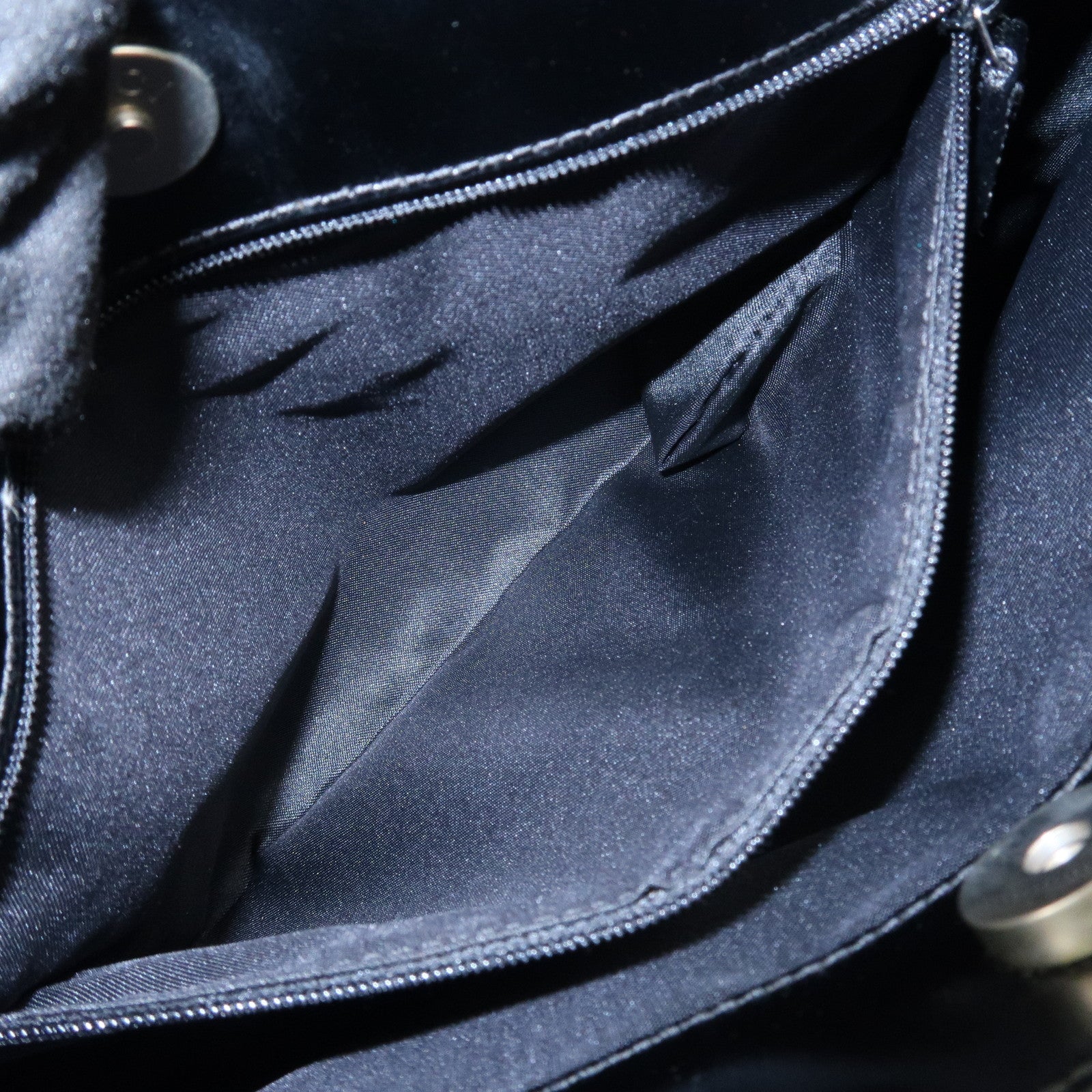 GUCCI GG Monogram Nylon Leather Shoulder Bag Black 001・3193