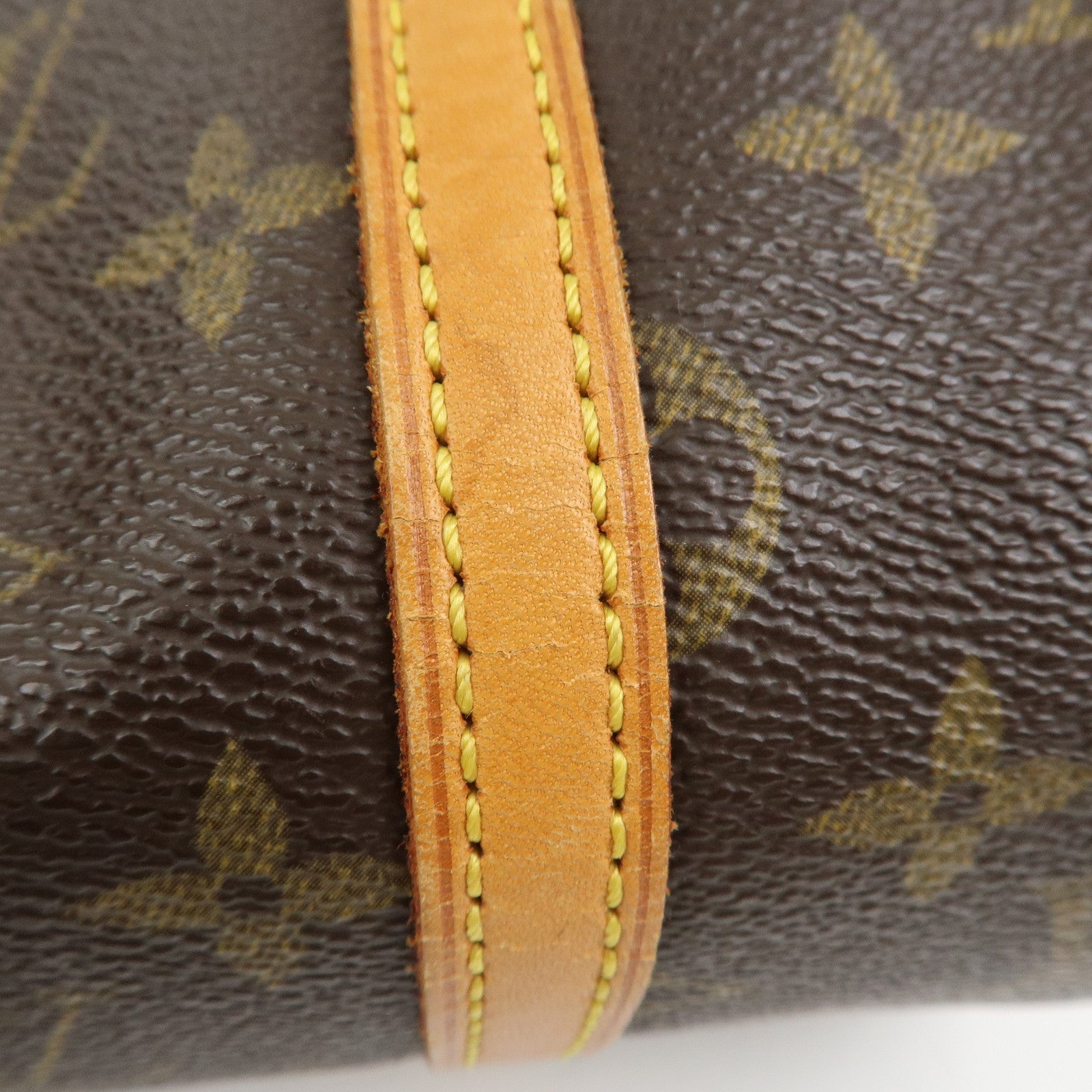 Louis Vuitton Monogram Papillon 30 Hand Bag Brown M51385