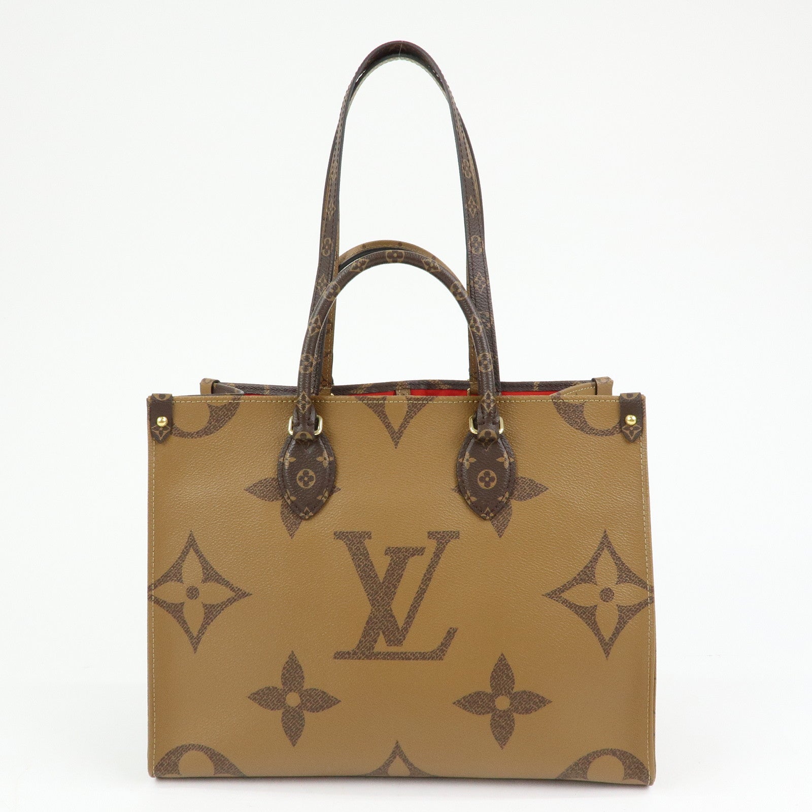 Louis Vuitton Monogram Giant Canvas On The Go MM Hand Bag M45039