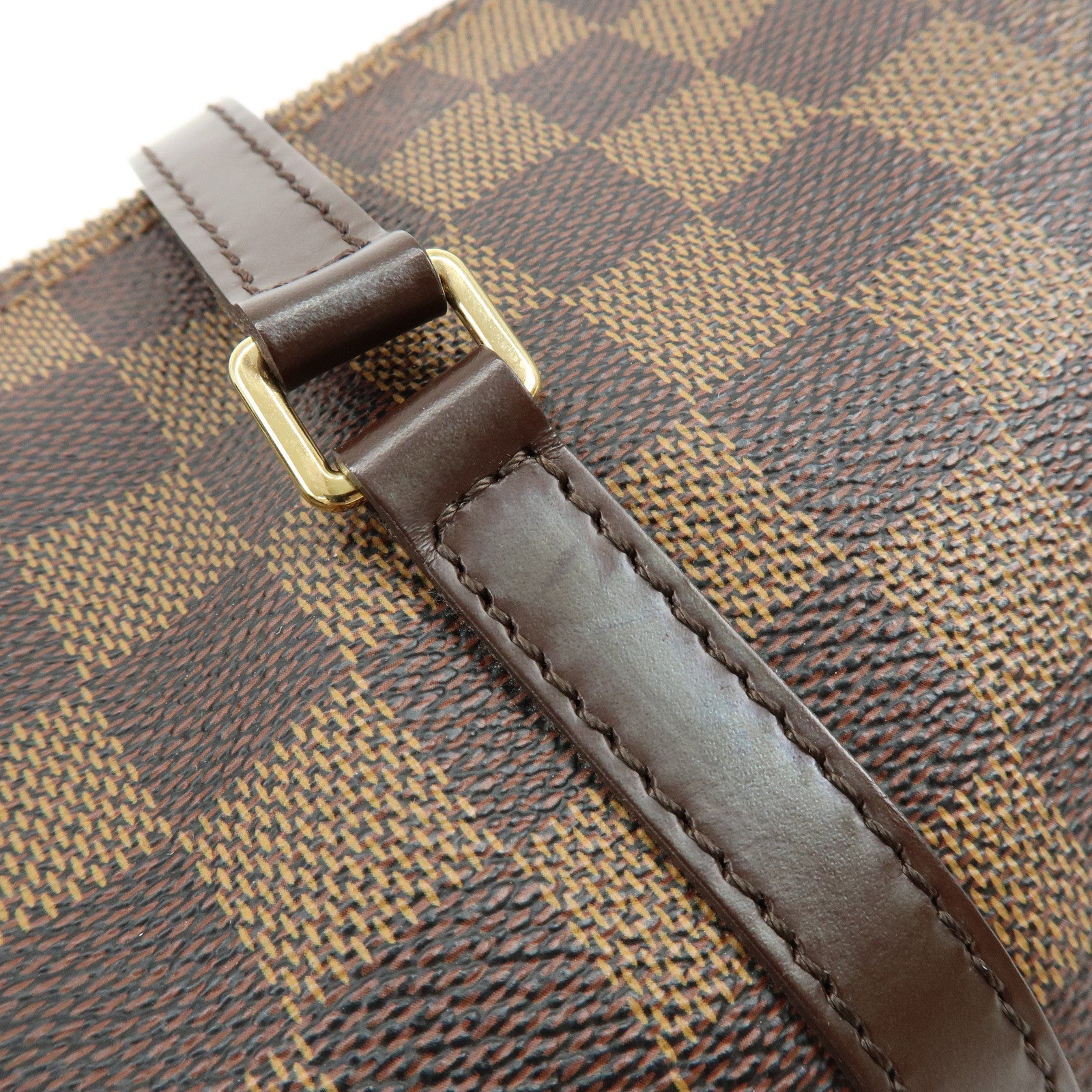 Louis Vuitton Damier Ebene Papillon 30 Hand Bag Brown N51303