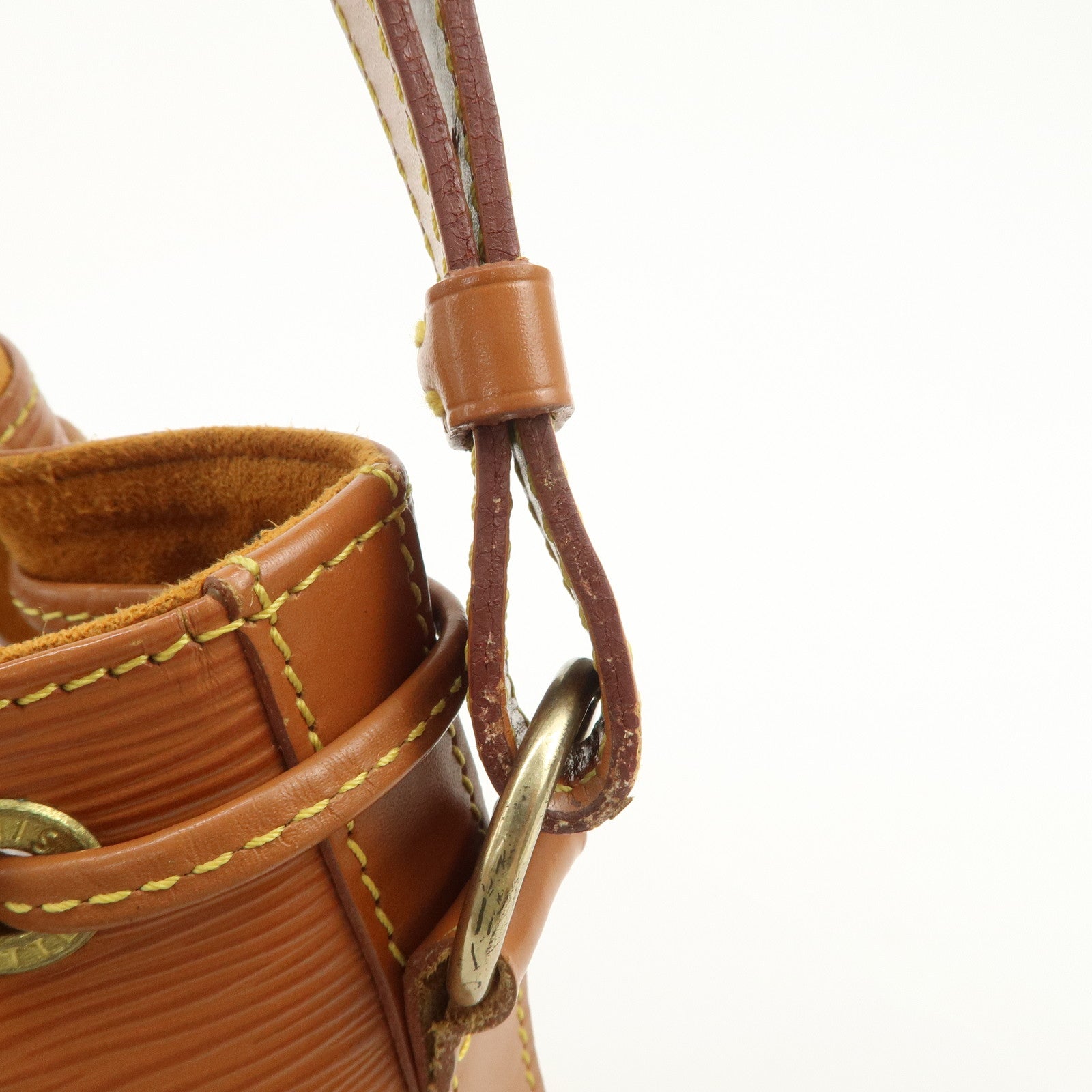 Louis Vuitton Epi Leather Petit Noe Shoulder Bag Zipang Gold M44108