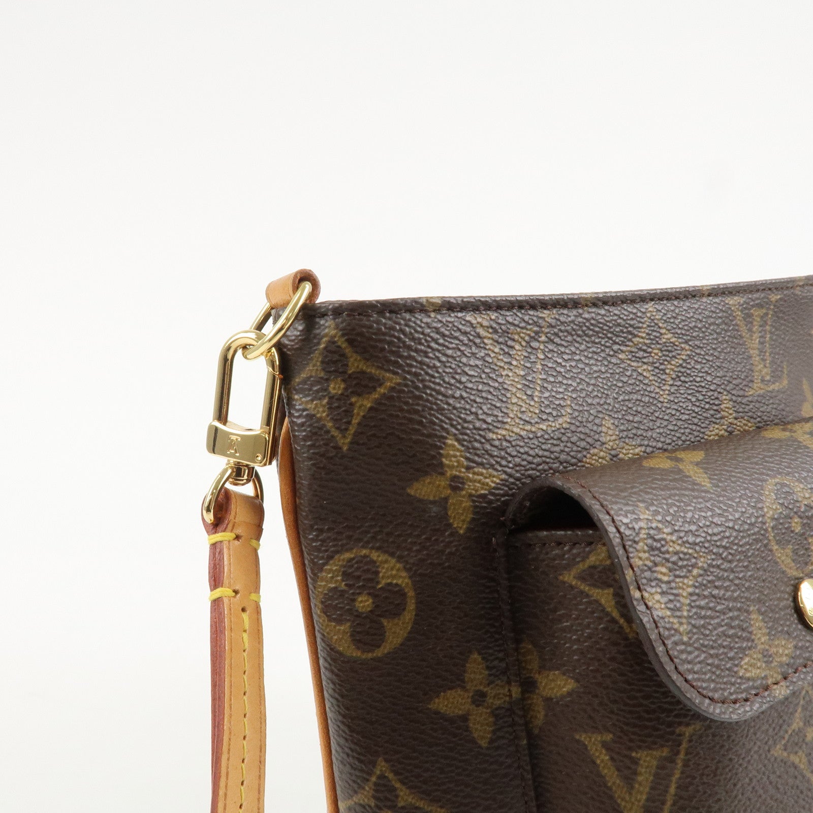 Louis Vuitton Monogram Partition Pouch Clutch Bag M51901 Used