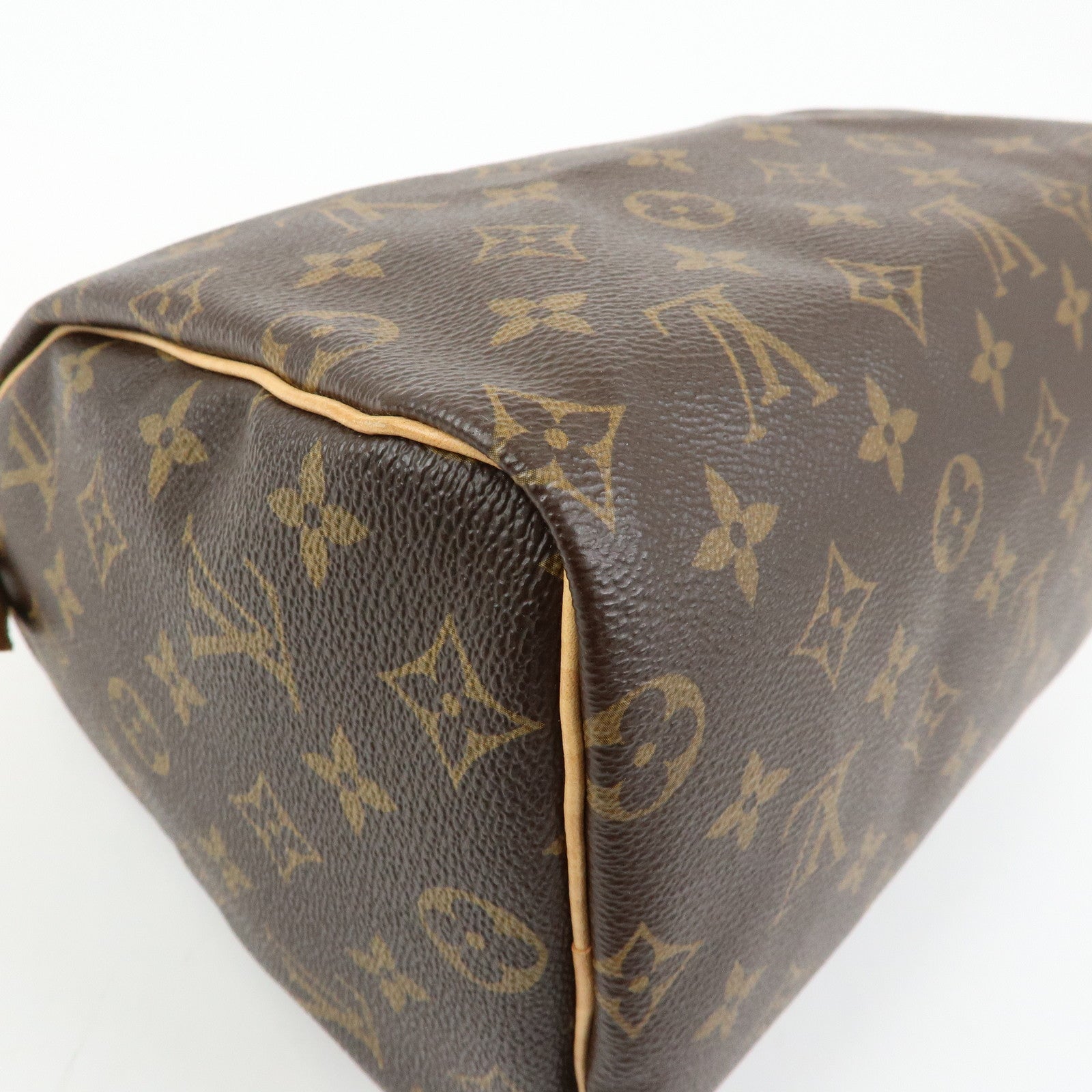 Louis Vuitton Monogram Speedy 25 Hand Bag Boston Bag Brown M41109