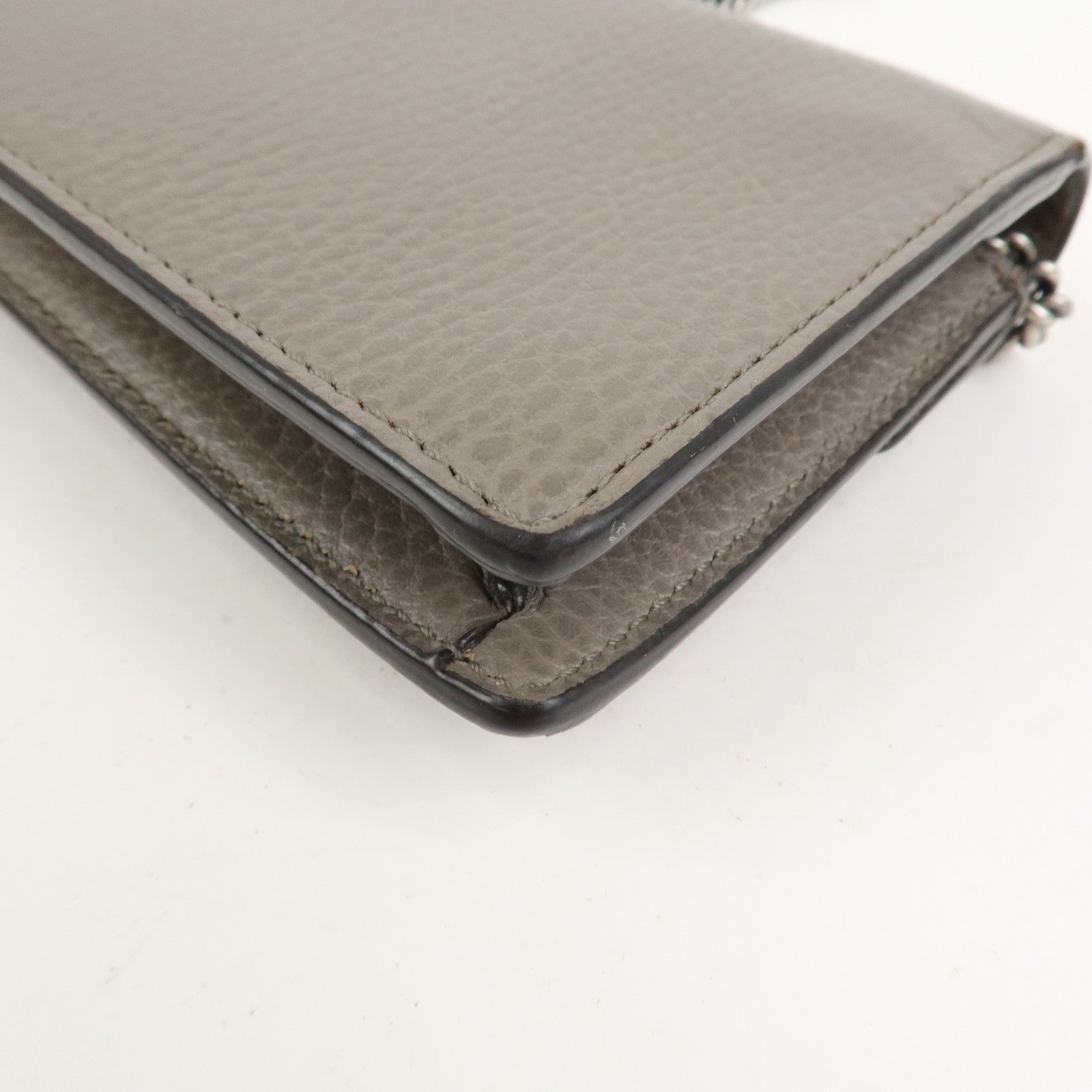 GUCCI Dionysus Super Mini Bag Leather Chain Shoulder Bag 476432