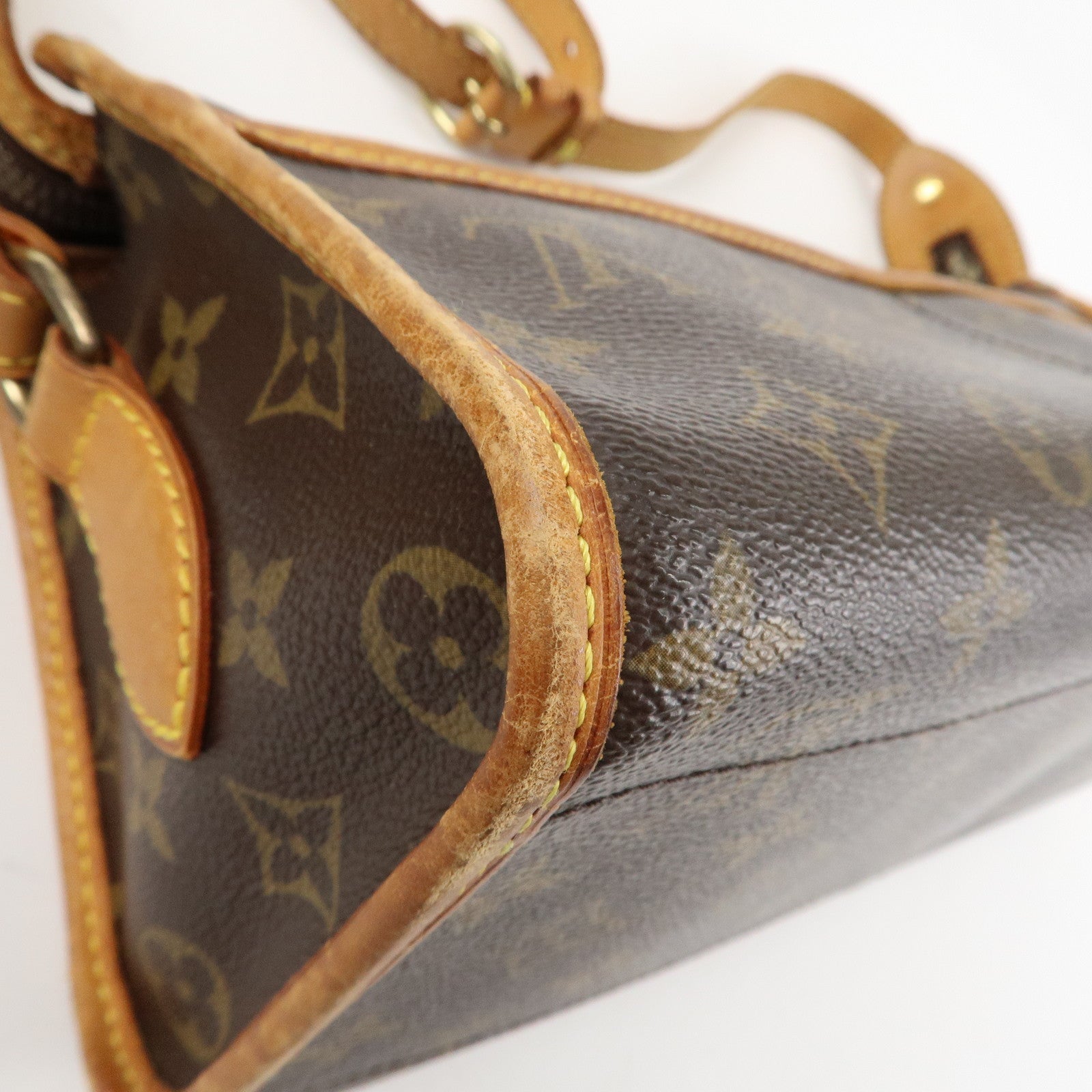 Louis Vuitton Monogram Popincourt Long Shoulder Bag Brown M40008 Used