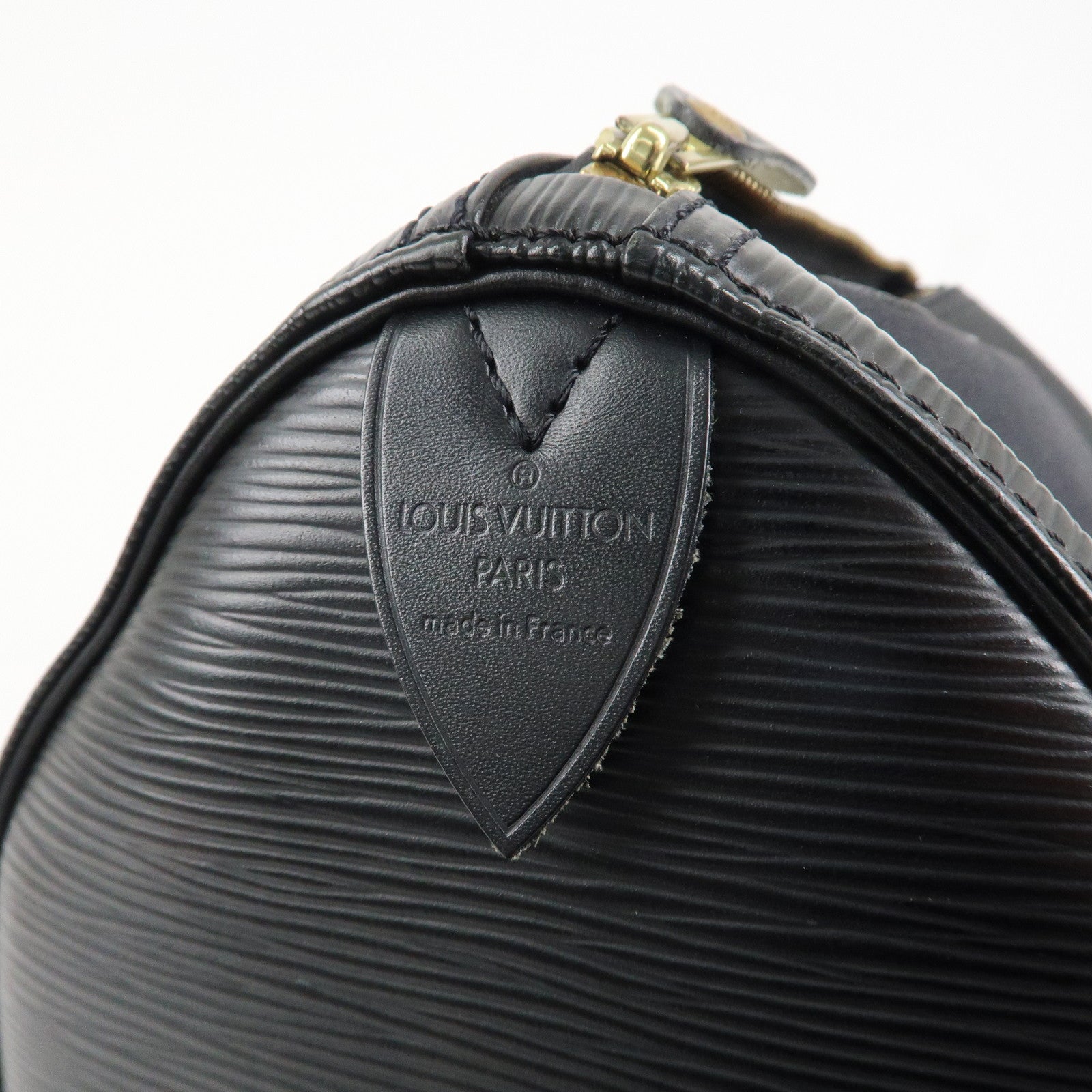 Louis Vuitton Epi Speedy 25 Hand Bag Boston Bag Noir M59032 Used